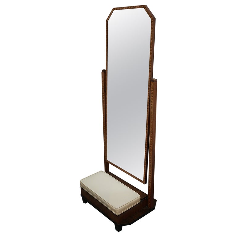 Art Deco Cheval Mirror