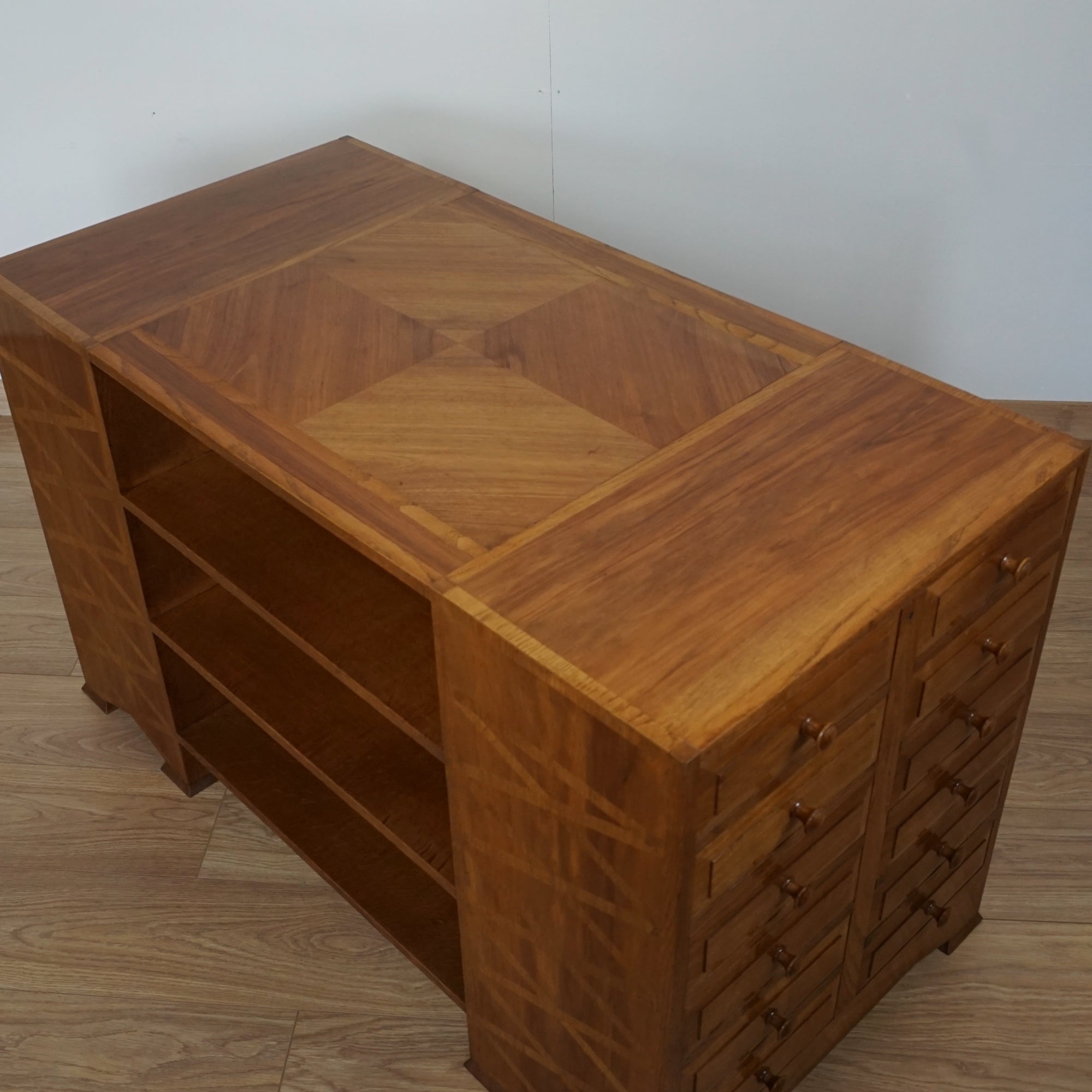 Cotswold School Art Deco Walnut Desk - Jeroen Markies Art Deco