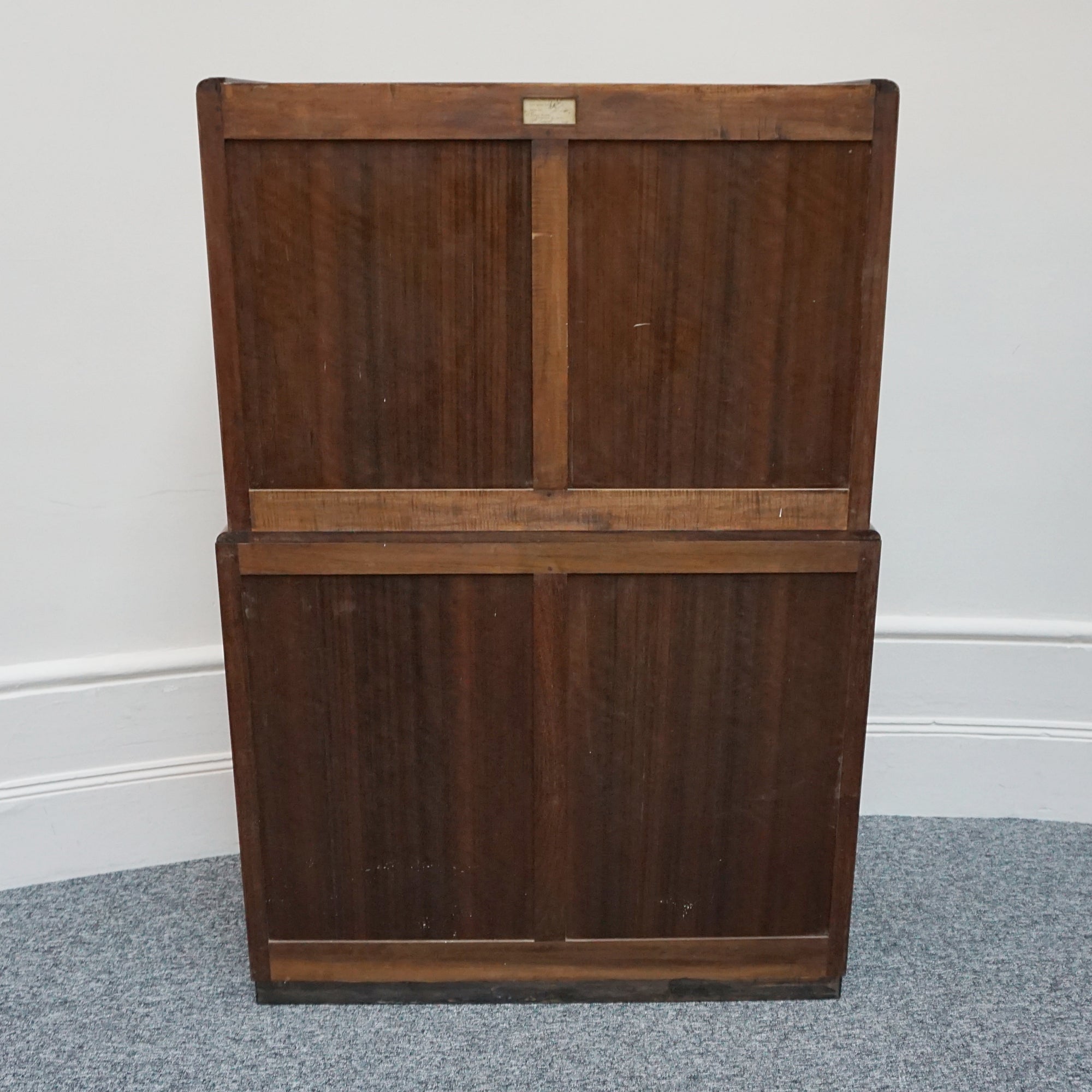 Art Deco Linen Press by Betty Joel. Original Shell Handles, Macassar Ebony eith Walnut. 1930s Dresser - Jeroen Markies Art Deco