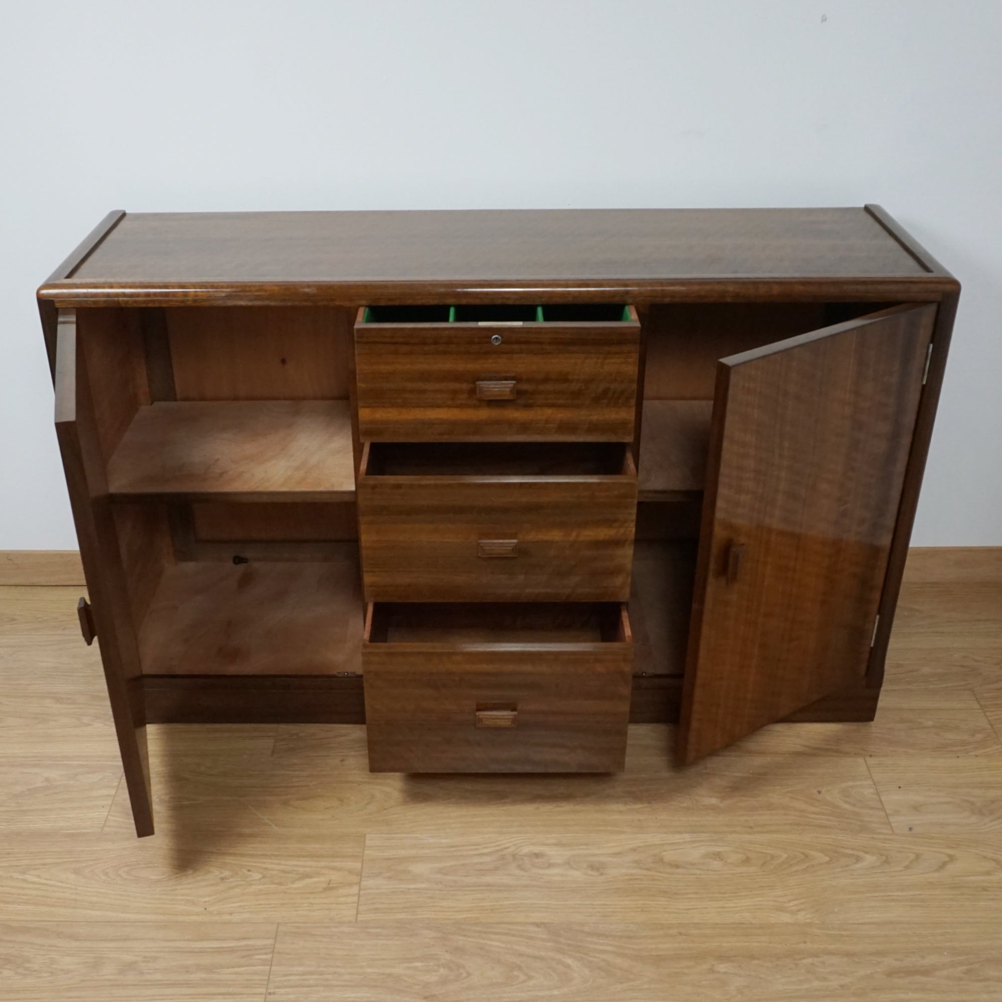 Betty Joel Australian Walnut Veneered Sideboard - Jeroen Markies Art Deco