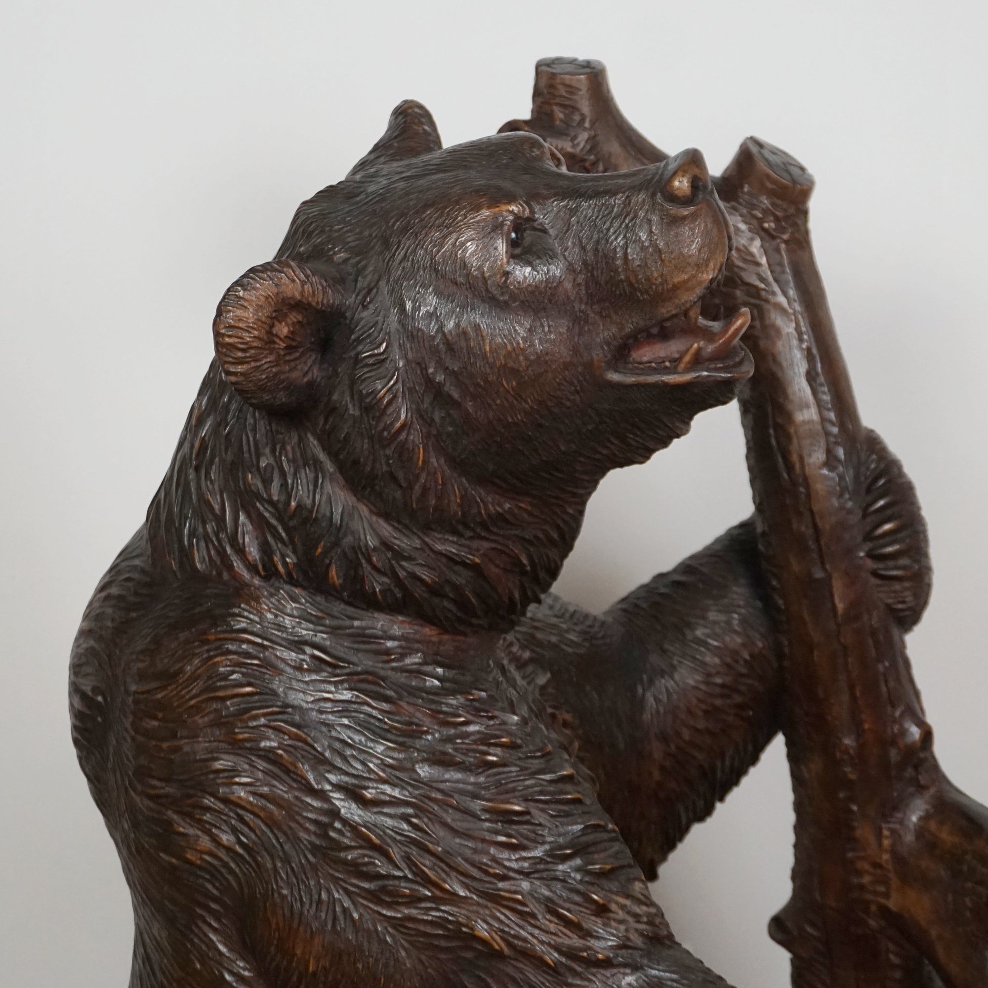 Superb Black Forest Bear Stick Stand - Jeroen Markies Art Deco