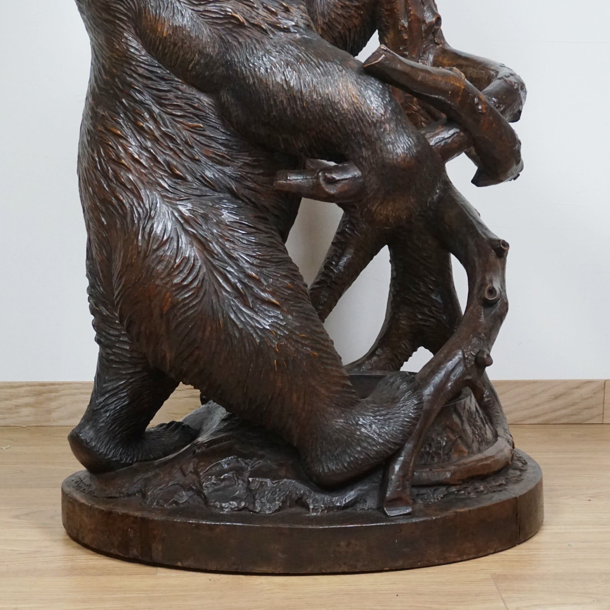Superb Black Forest Bear Stick Stand - Jeroen Markies Art Deco