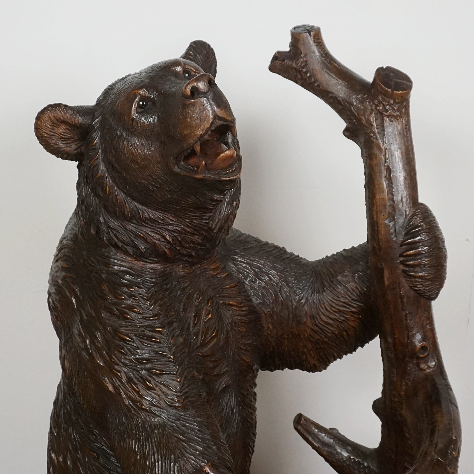Superb Black Forest Bear Stick Stand - Jeroen Markies Art Deco