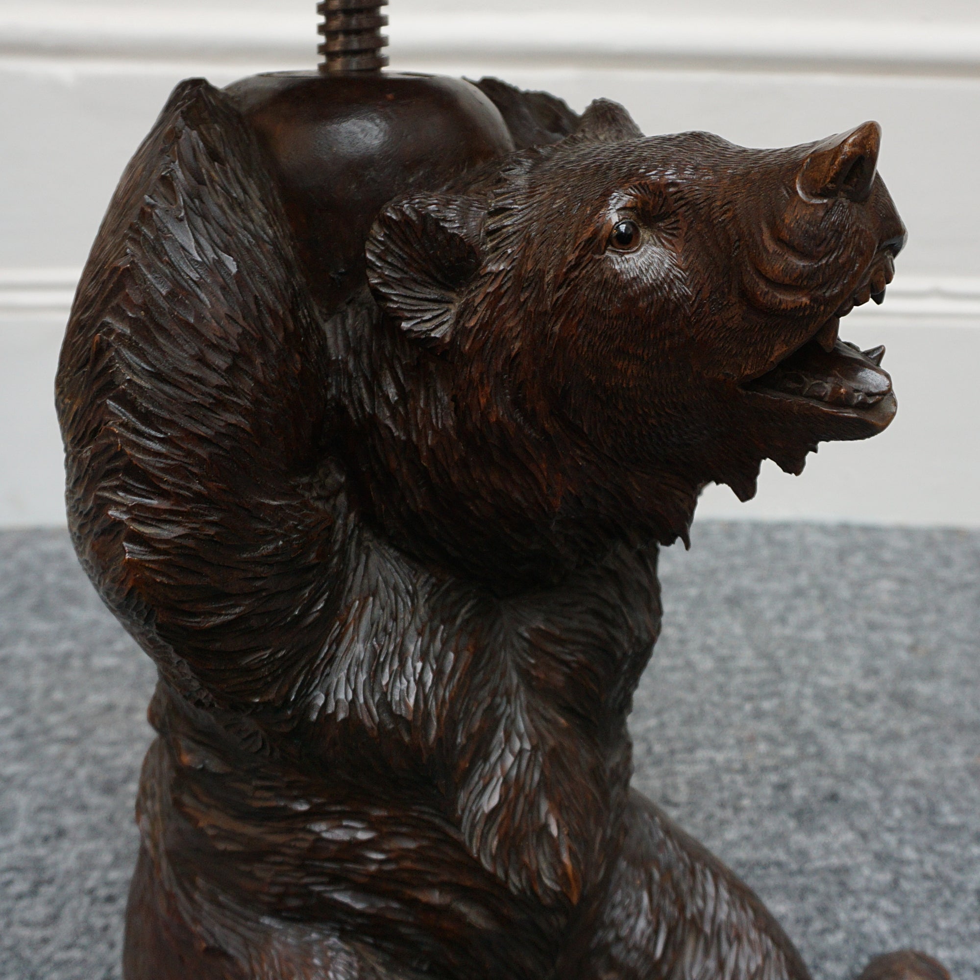 Black Forest Bear Original Piano Stool - Jeroen Markies Art Deco