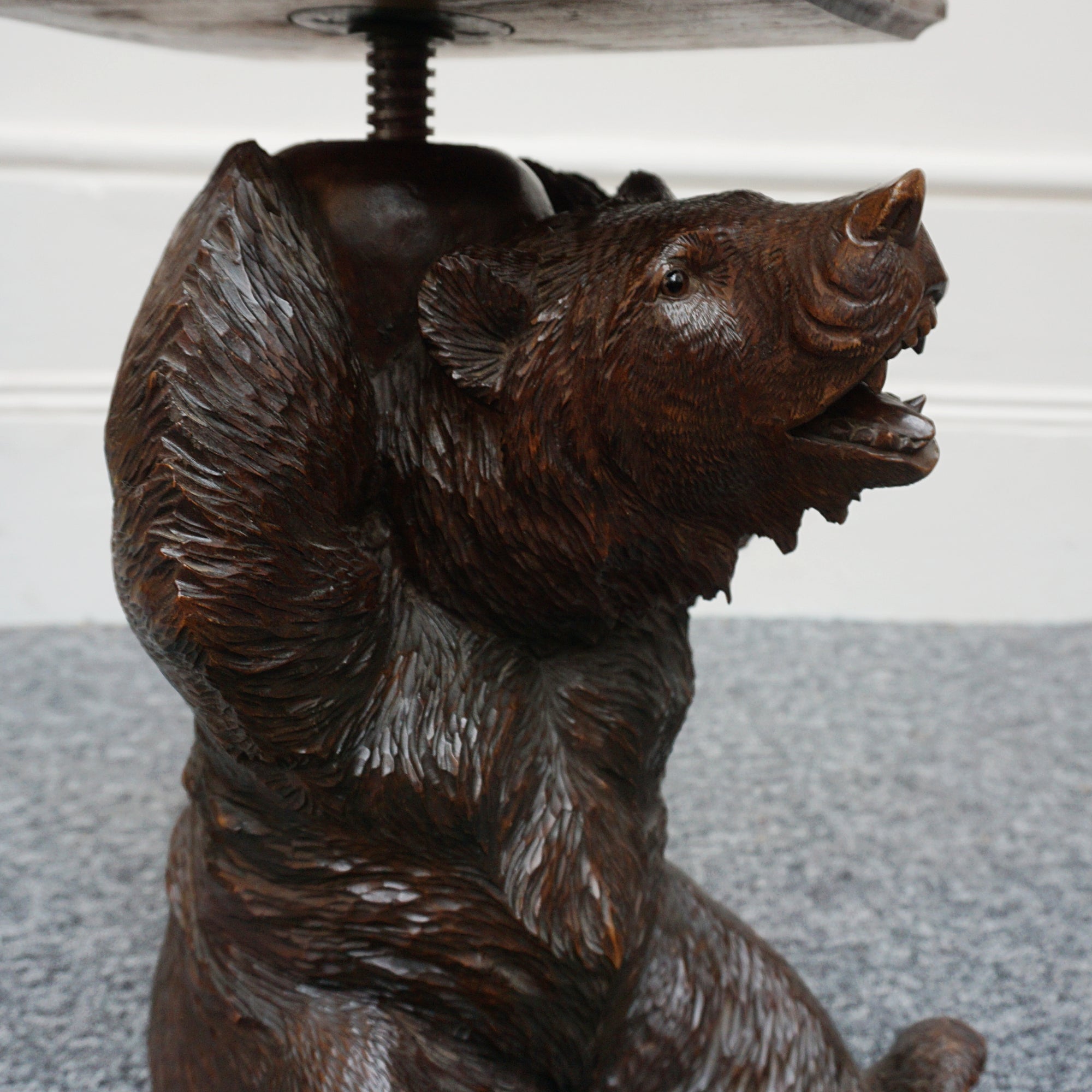 Black Forest Bear Original Piano Stool - Jeroen Markies Art Deco