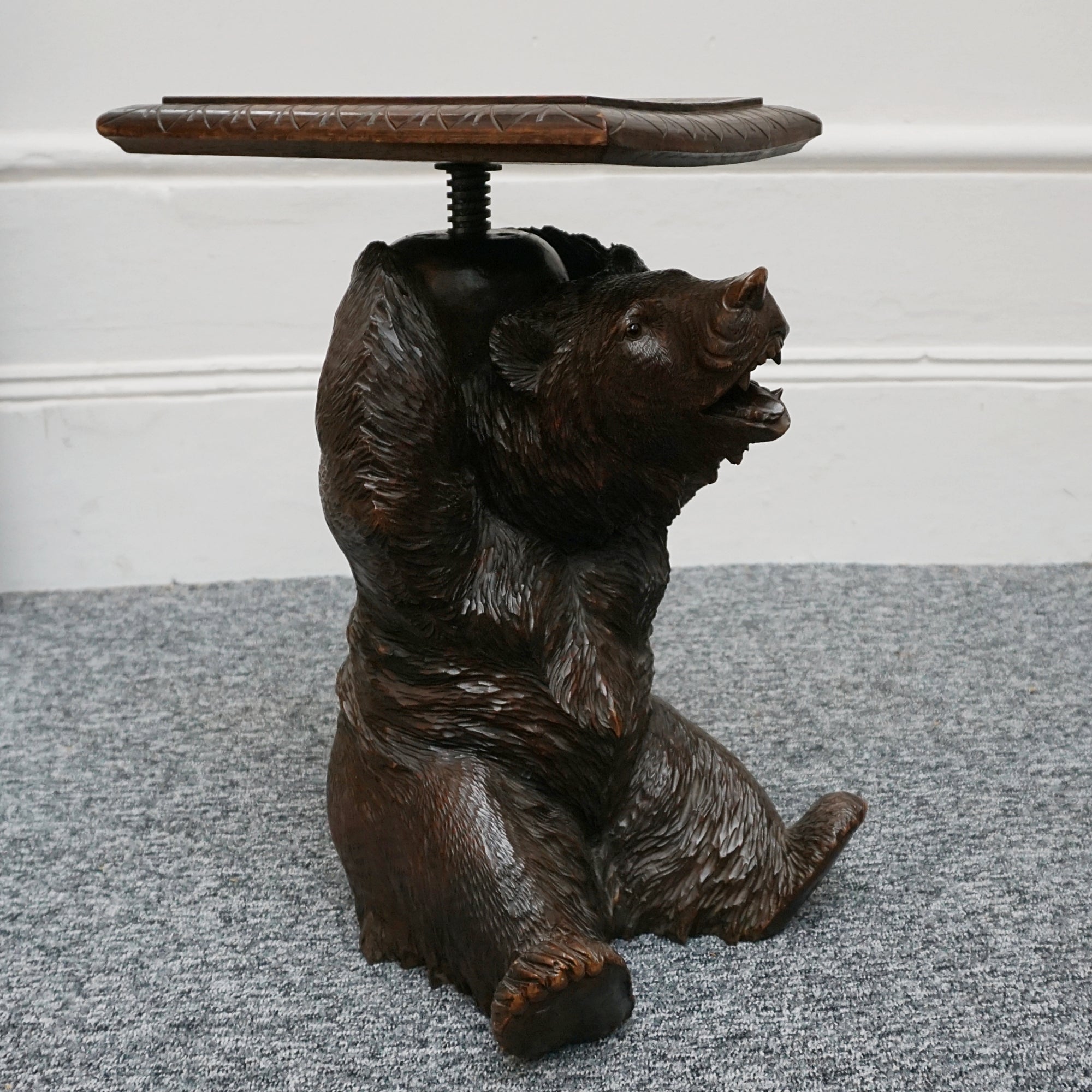 Black Forest Bear Original Piano Stool - Jeroen Markies Art Deco