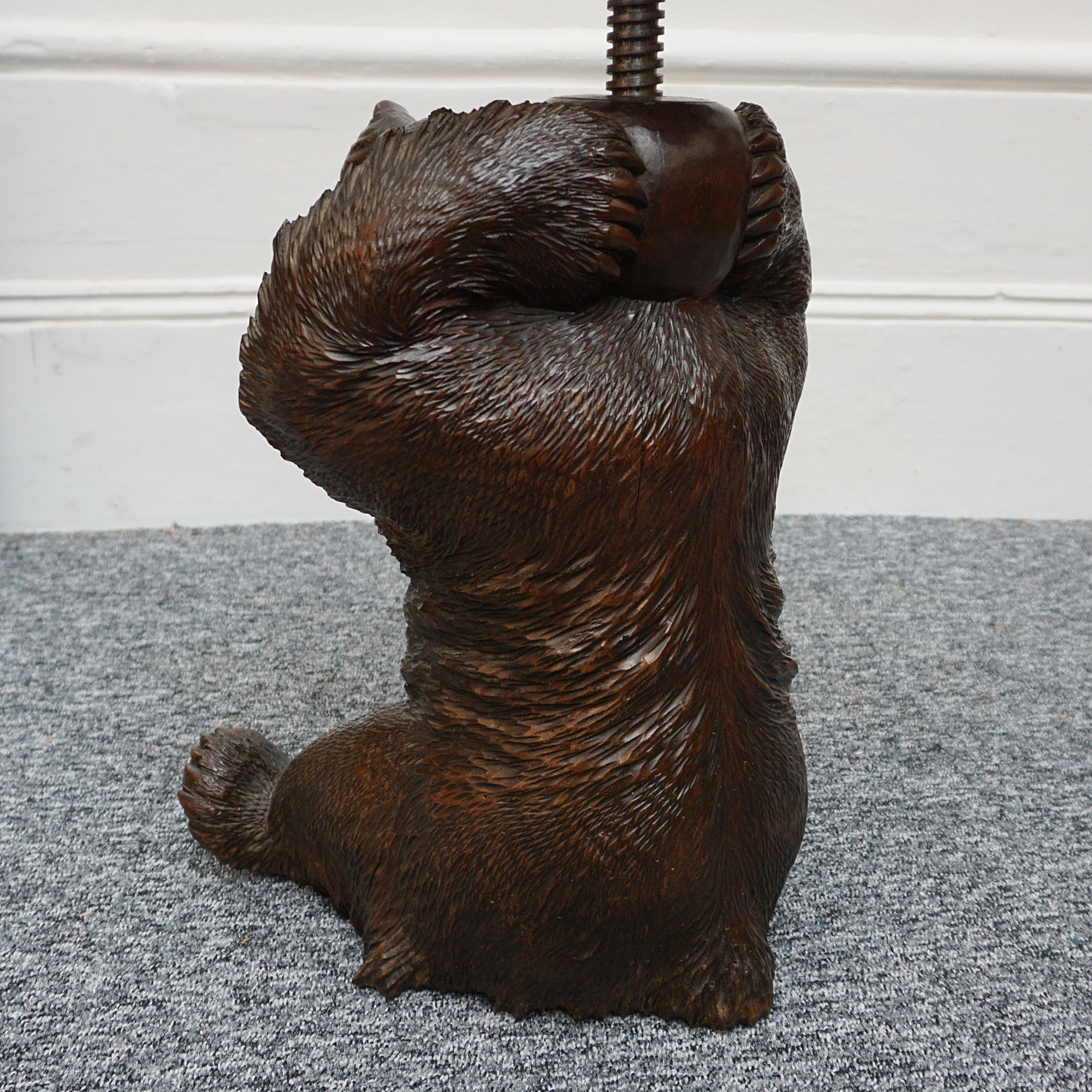 Black Forest Bear Original Piano Stool - Jeroen Markies Art Deco