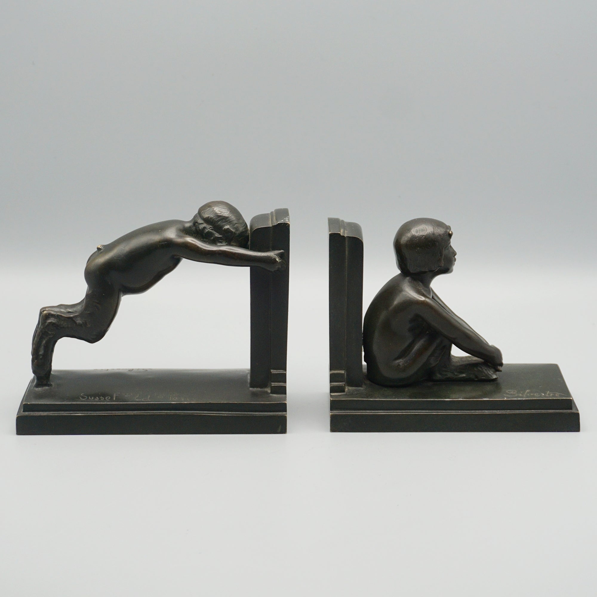 Art Deco Bookends