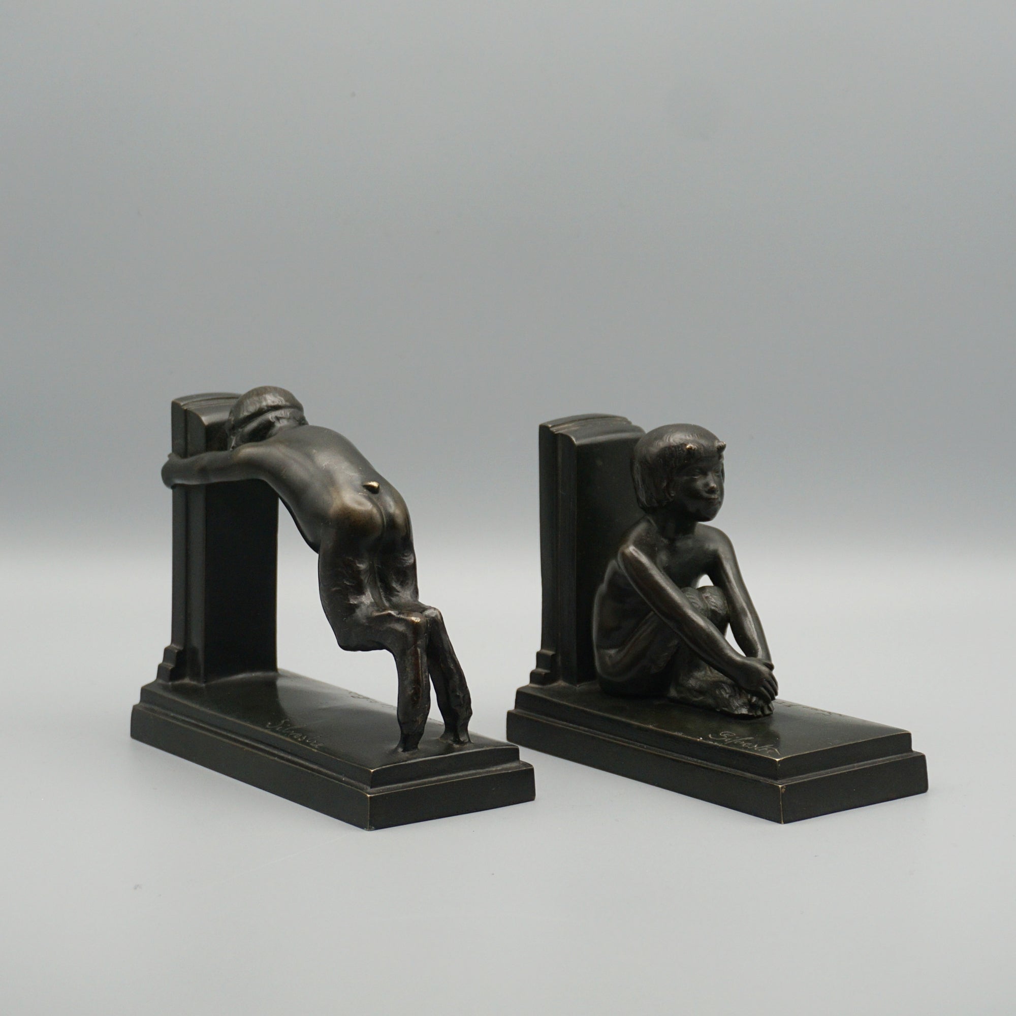 Art Deco Bookends