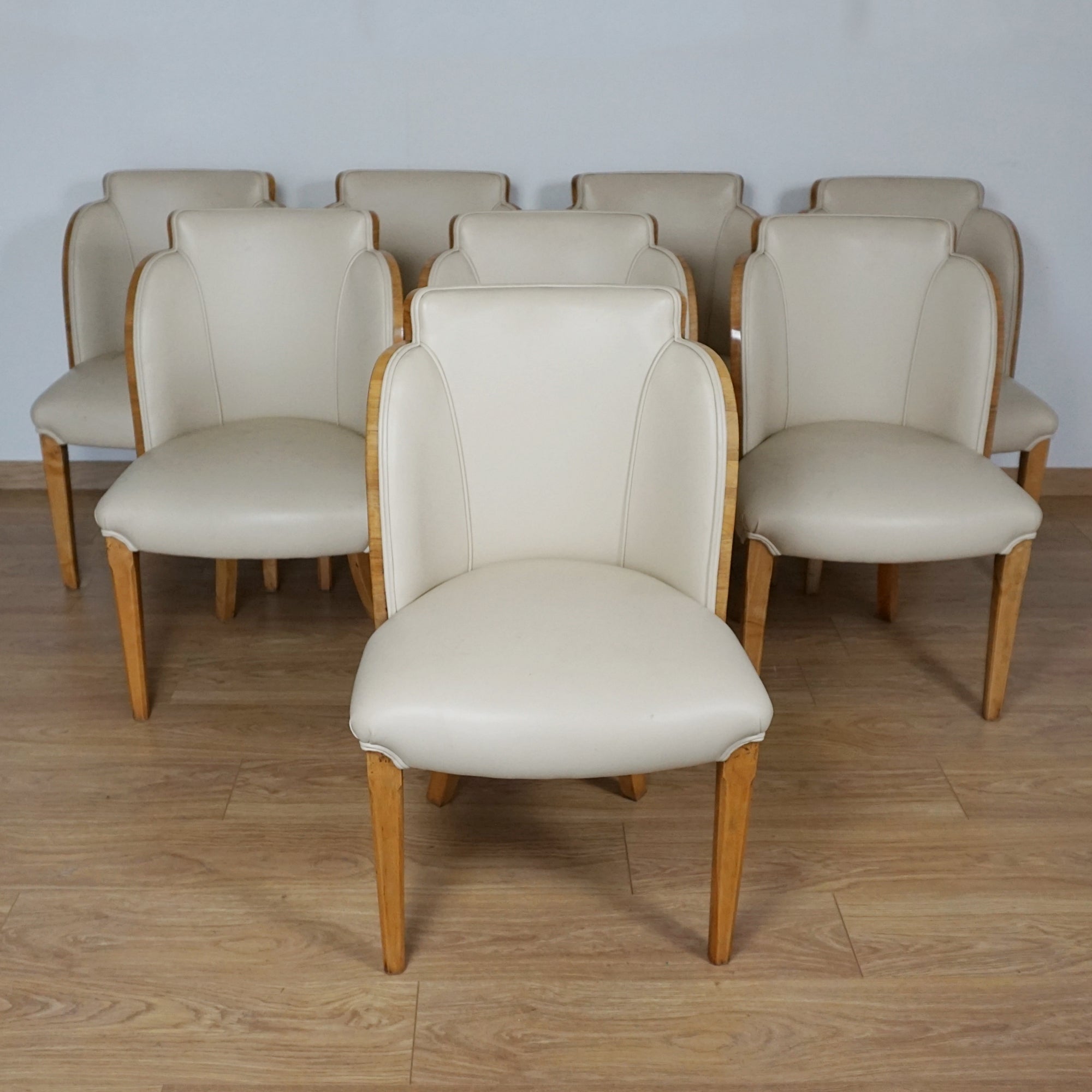 Art Deco Eight Seater Dining Suite by Harry & Lou Epstein - Jeroen Markies Art Deco