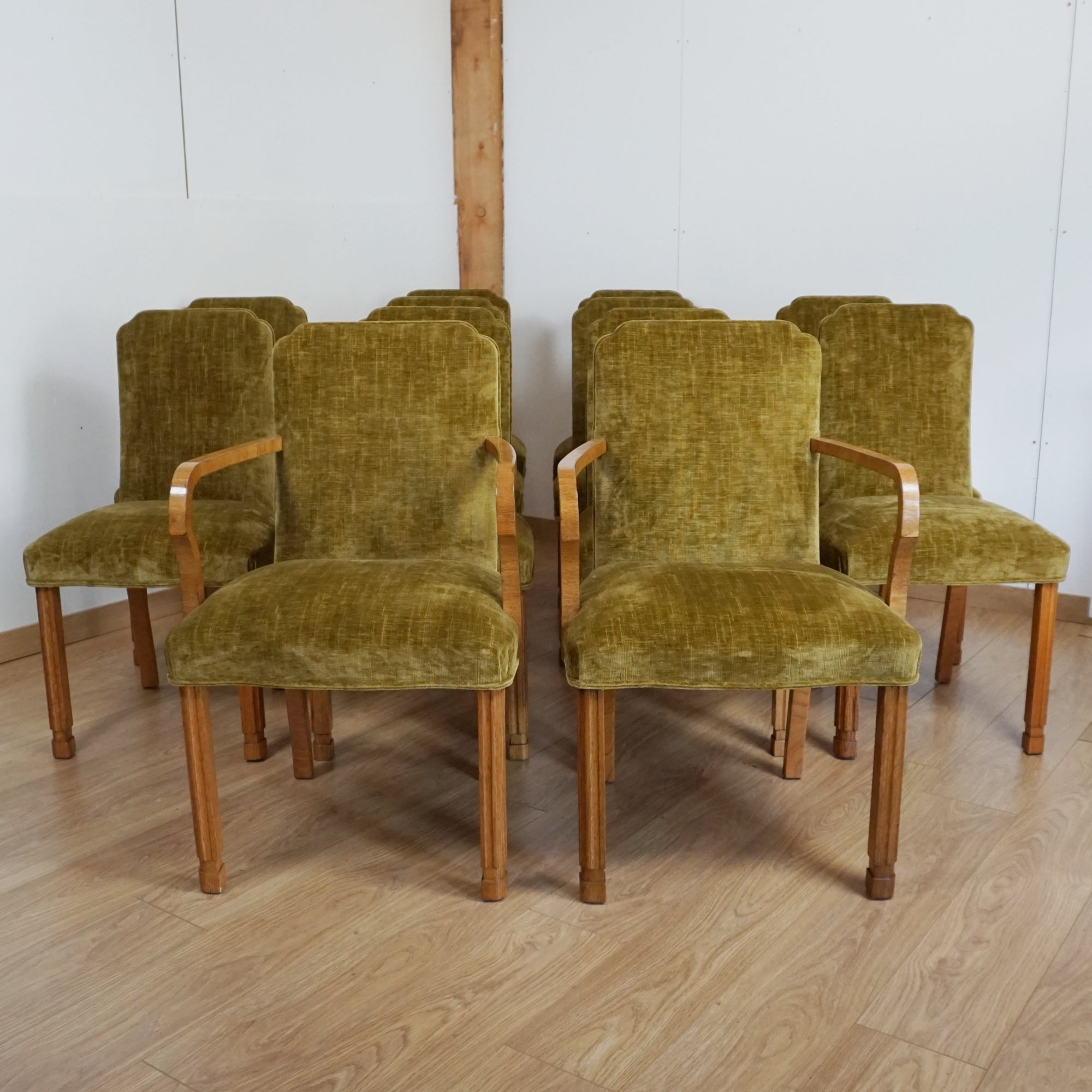 Art Deco Twelve Seater Dining Suite