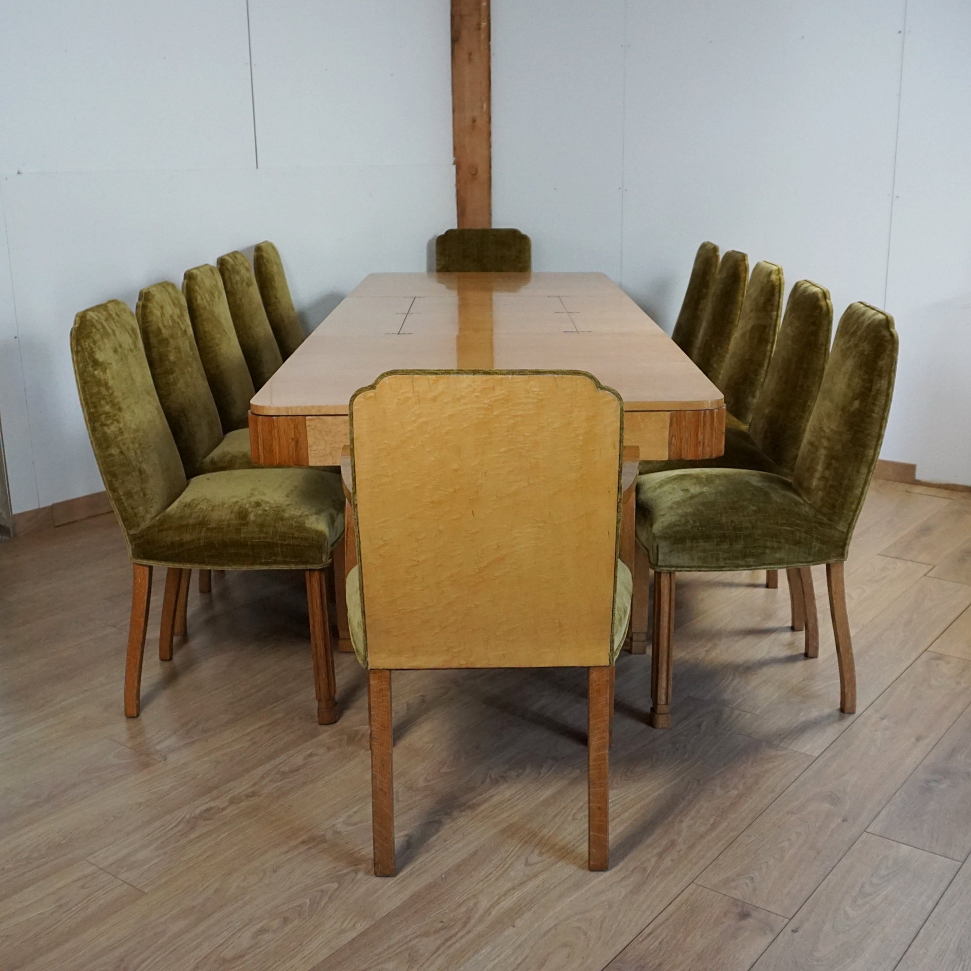 Art Deco Twelve Seater Dining Suite