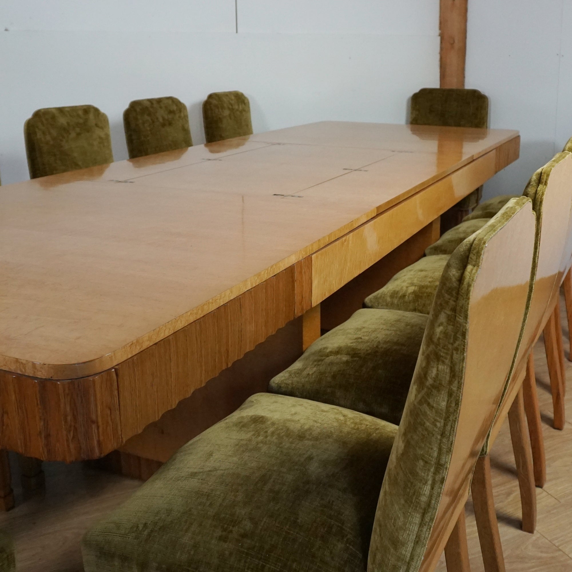 Art Deco Twelve Seater Dining Suite