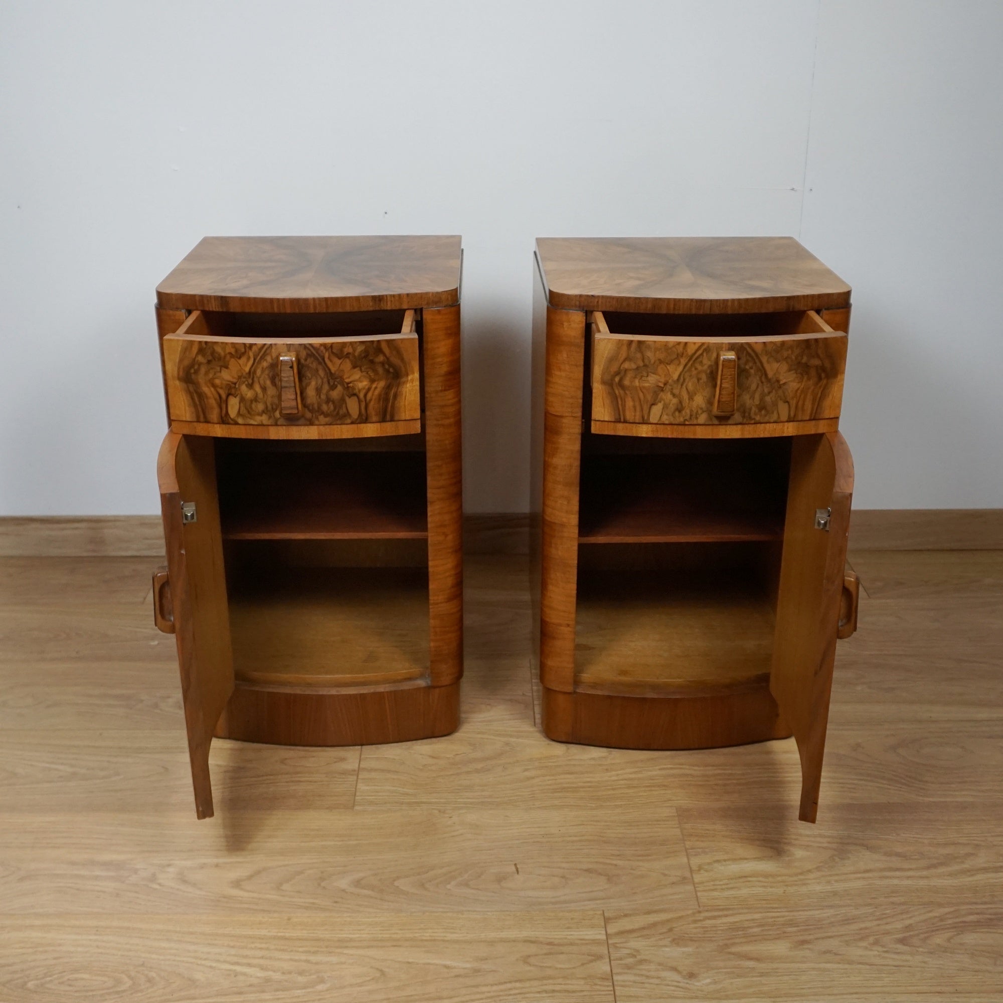 Pair of Bedside Cabinets