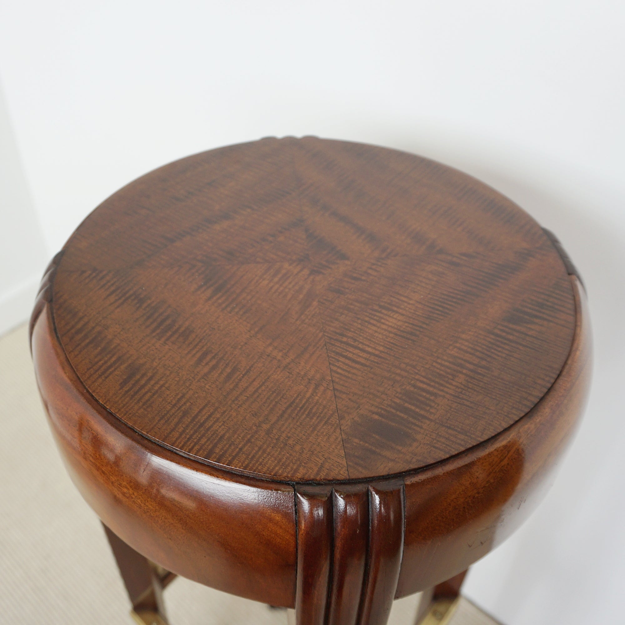 Art Deco Bar Seating, 1930s bar stalls. Solid walnut - Jeroen Markies Art Deco