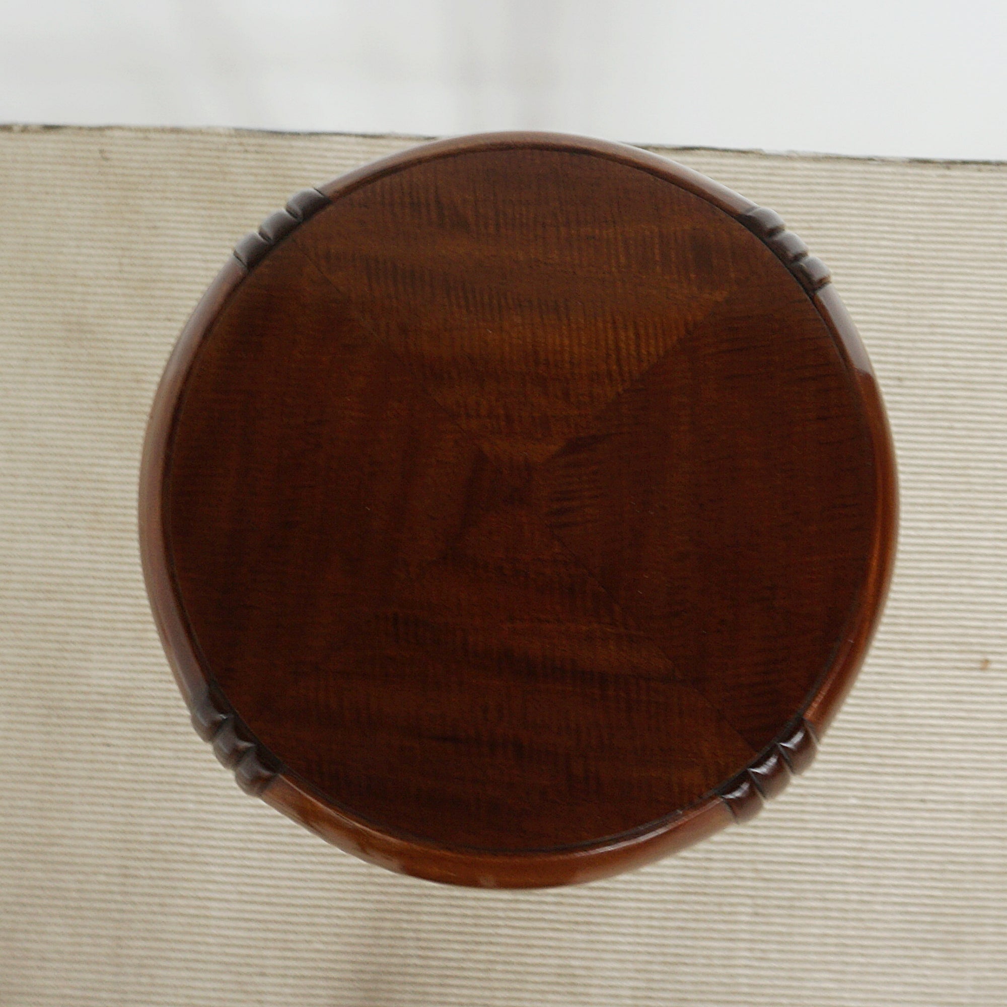 Art Deco Bar Seating, 1930s bar stalls. Solid walnut - Jeroen Markies Art Deco