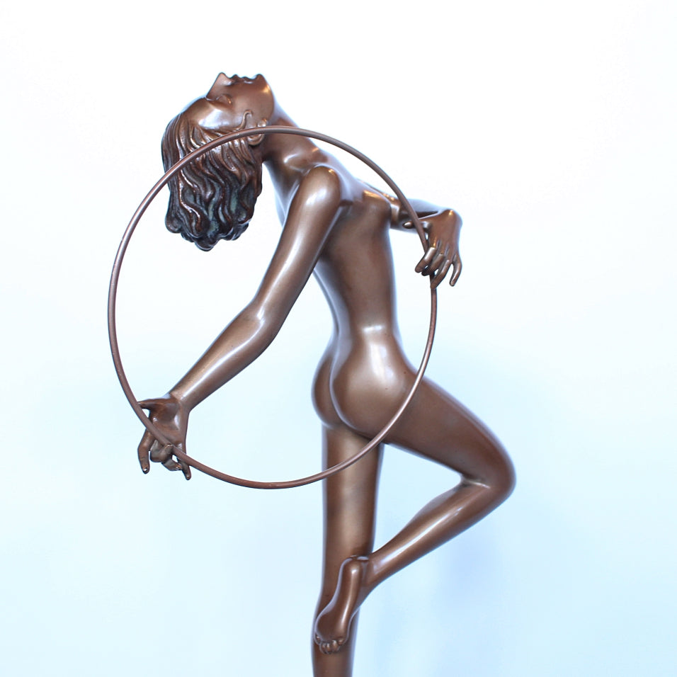 Art Deco Lorenzl Hoop Dancer at Jeroen Markies