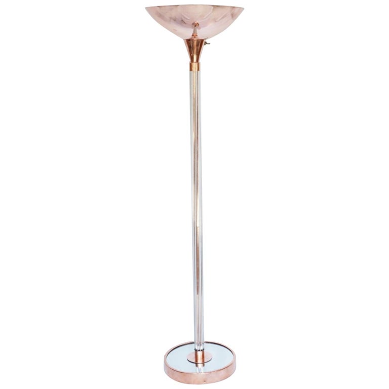 Art Deco Uplighter Lamp