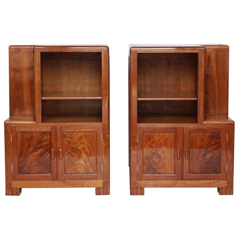 Art Deco Bedside Cabinets by Betty Joel English Circa 1930 Jeroen Markies Art Deco