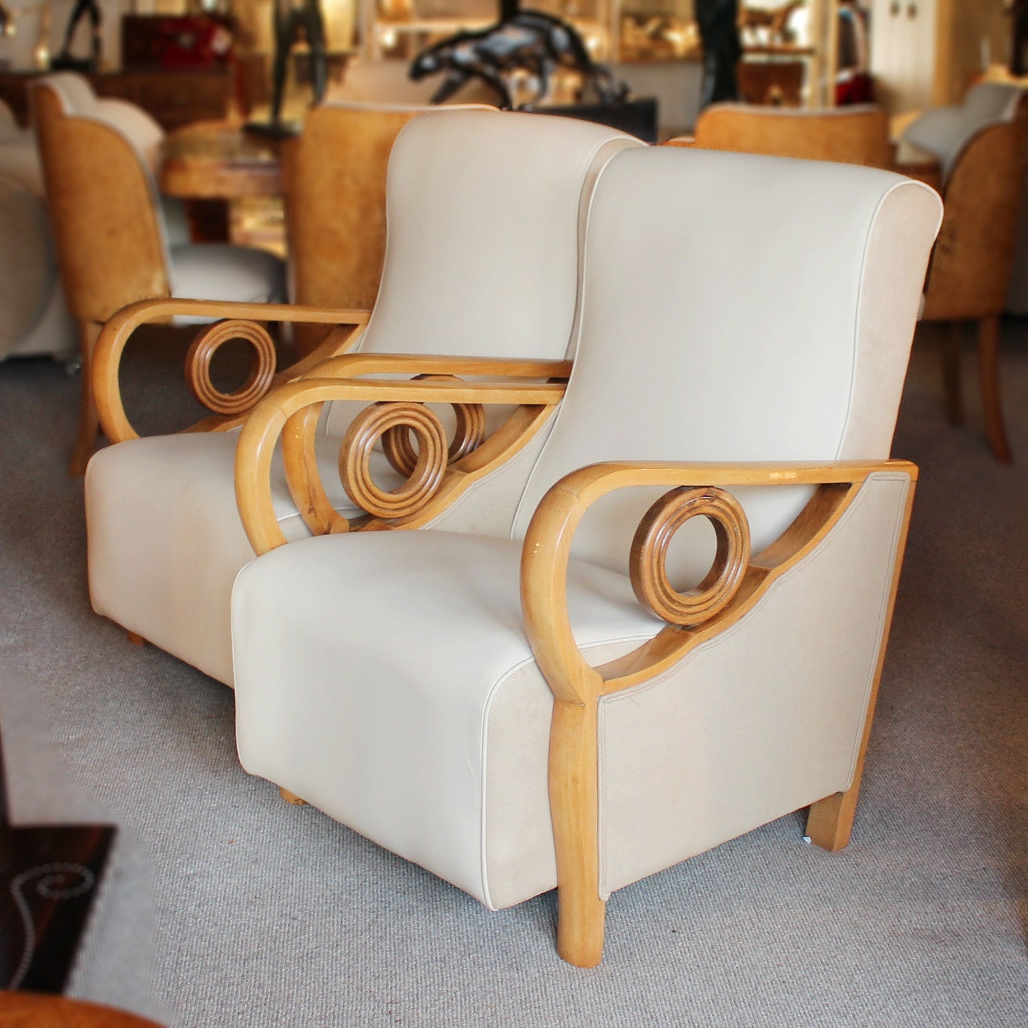 Art Deco Armchairs