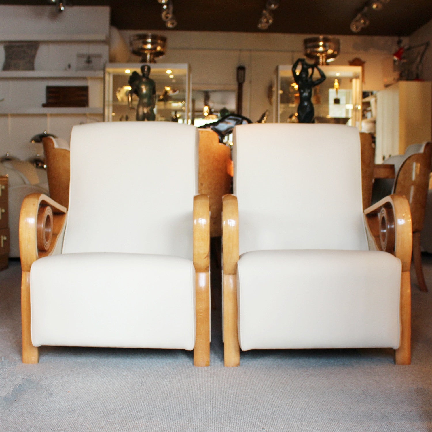 Art Deco Armchairs