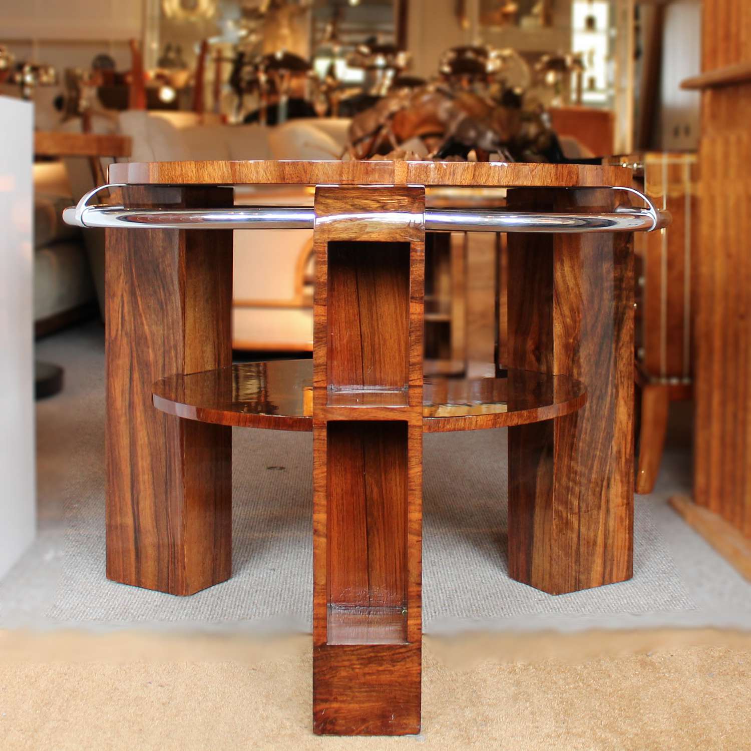 Art Deco Library Table