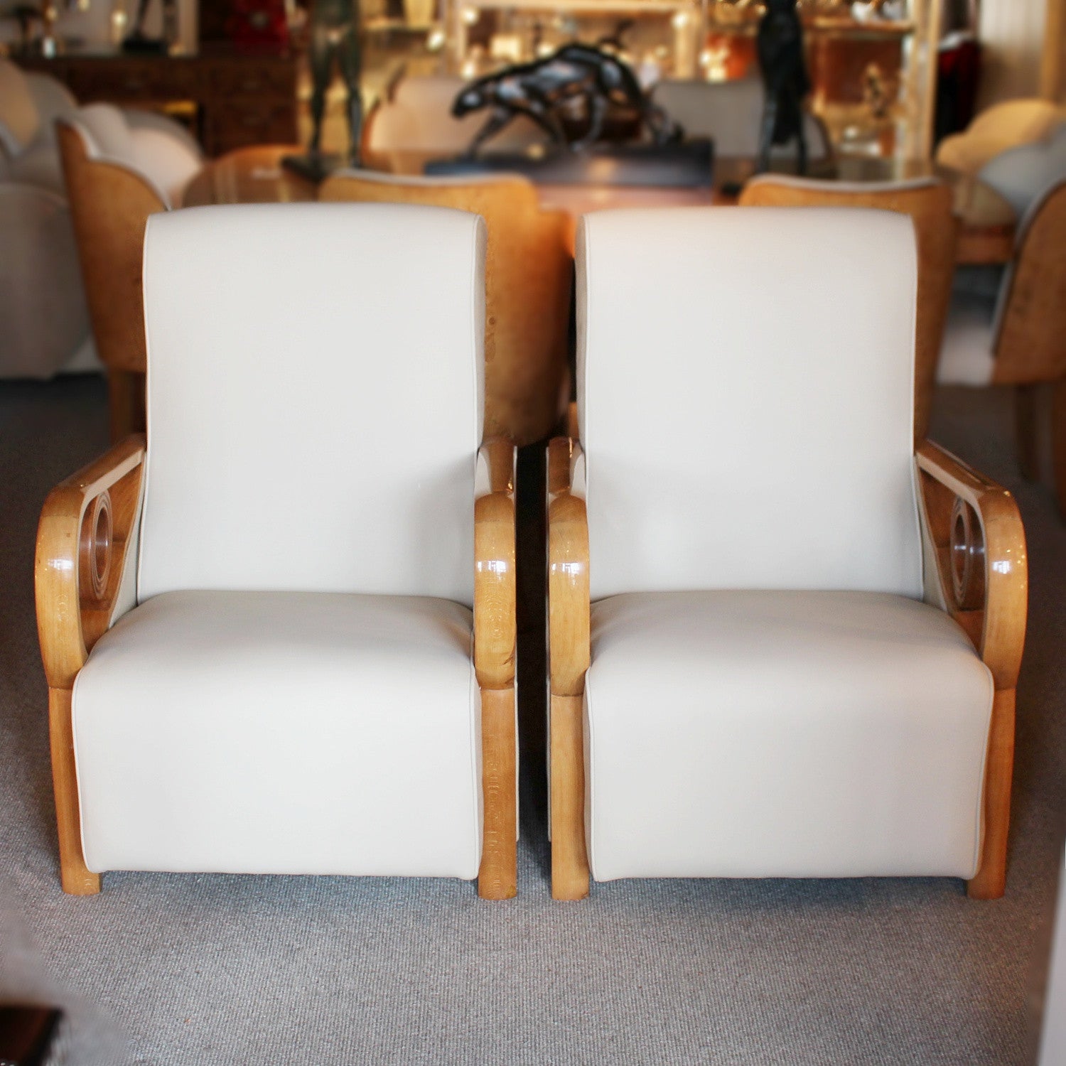 Art Deco Armchairs