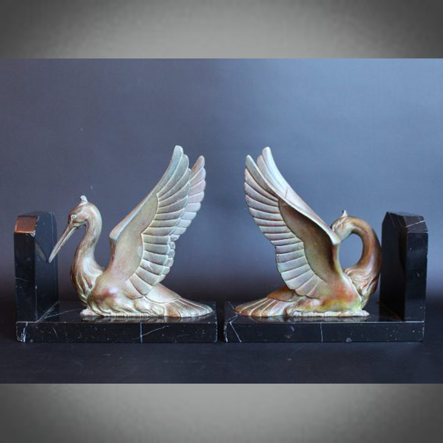 Art Deco Bookends
