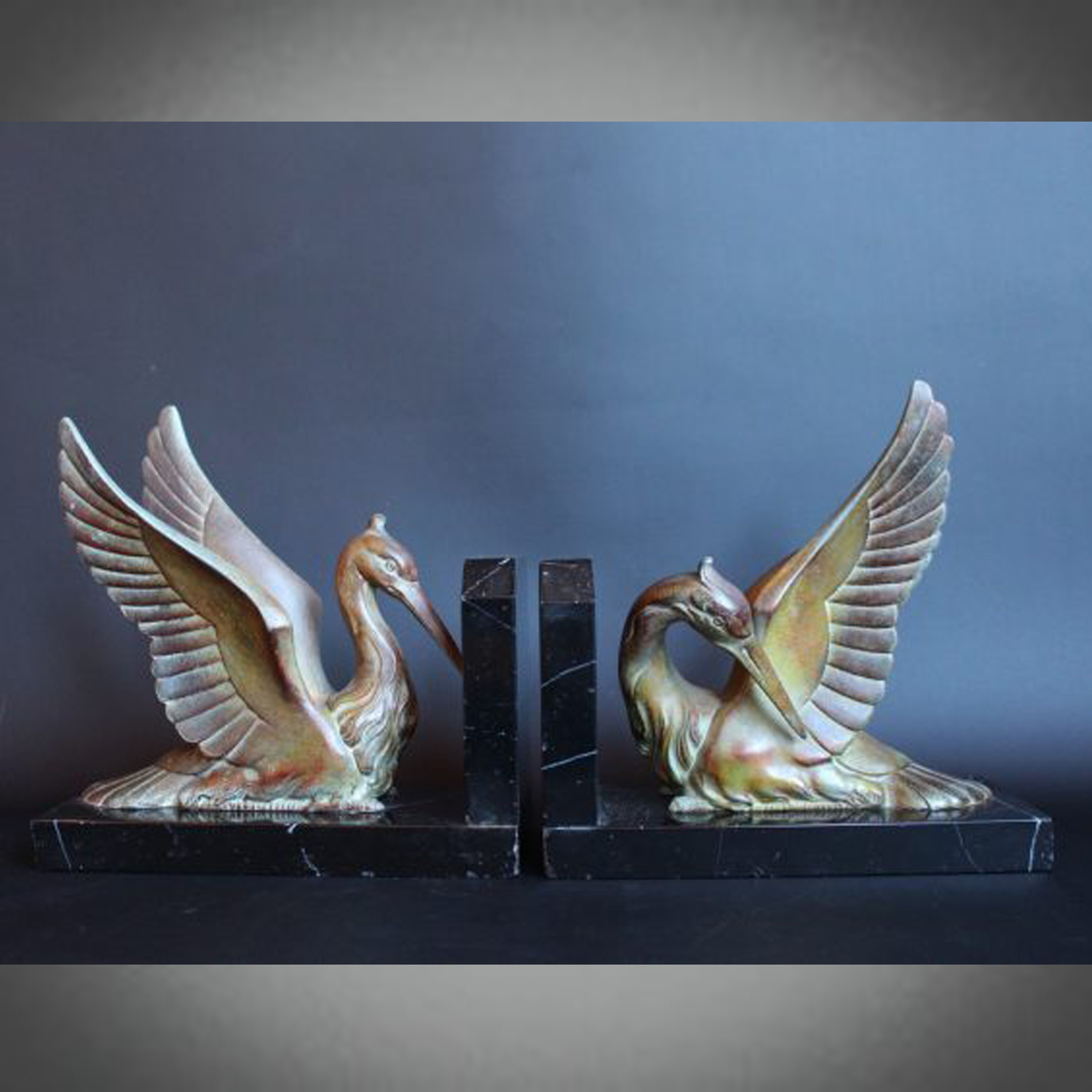 Art Deco Bookends