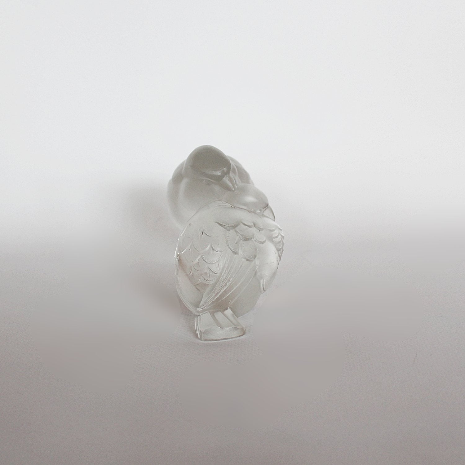 Ferjac Art Deco moulded glass birds at Jeroen Markies