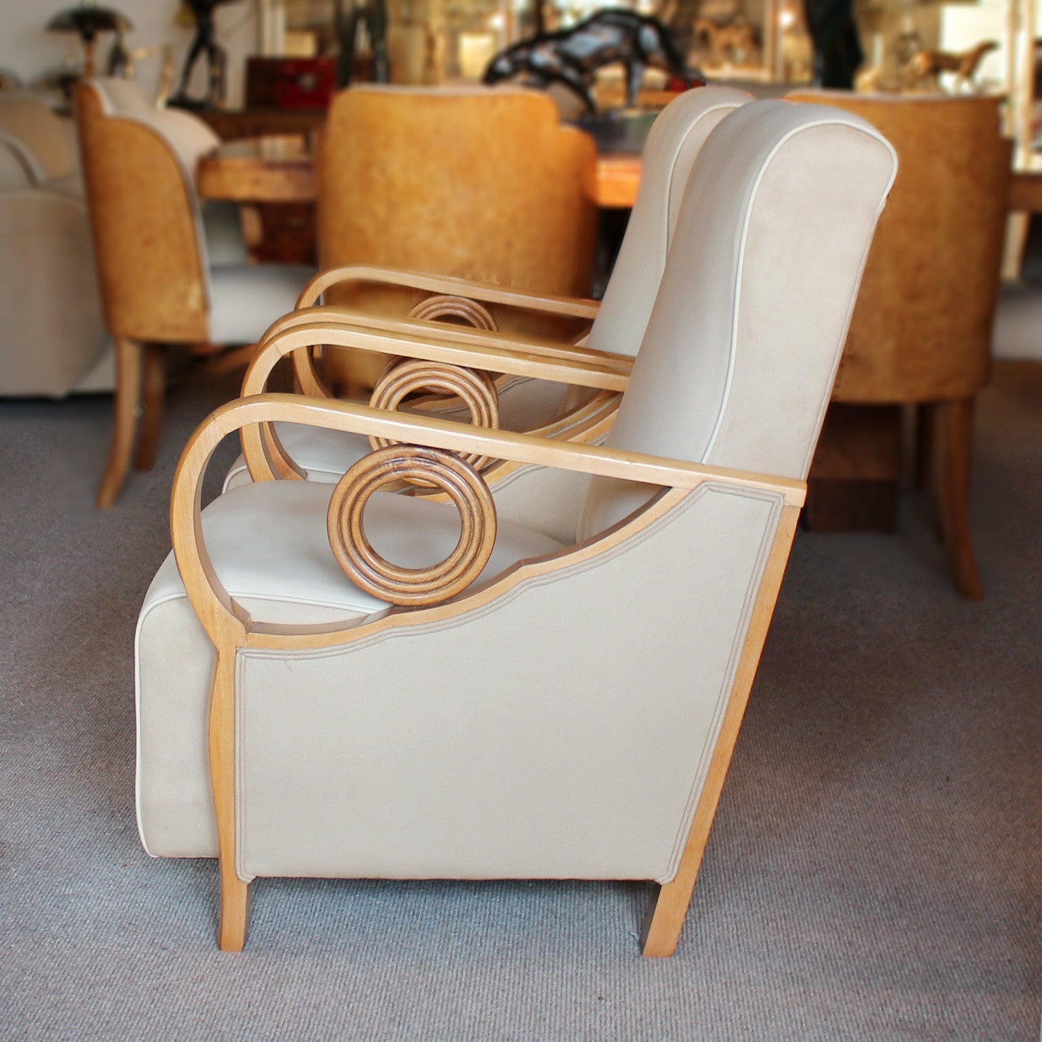 Art Deco Armchairs