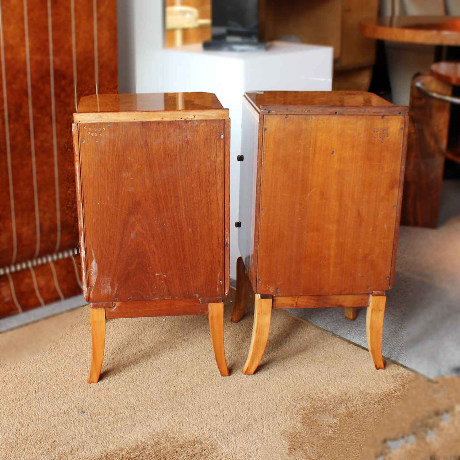 Art Deco Bedside Cabinets