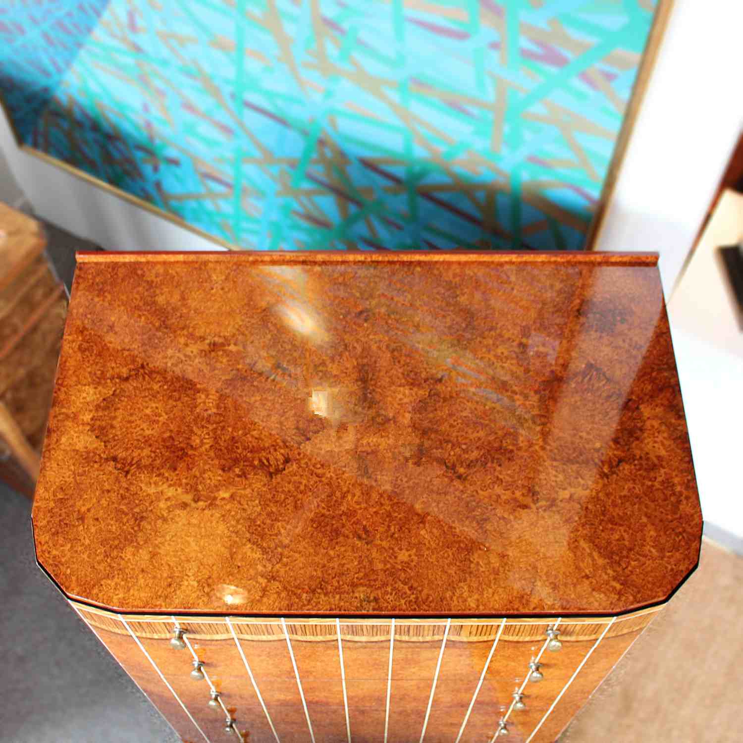 Art Deco chest of drawers