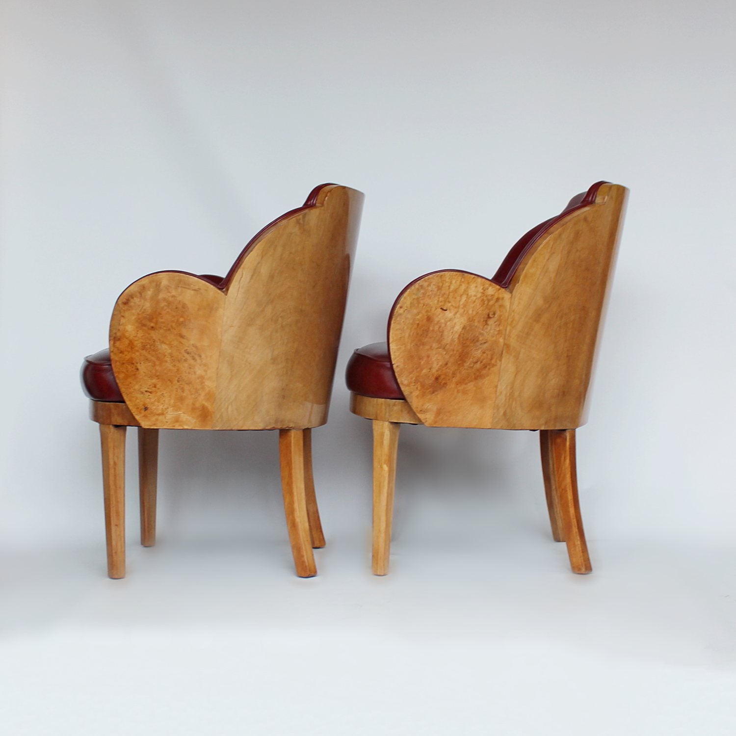 Art Deco Cloud Back Chairs