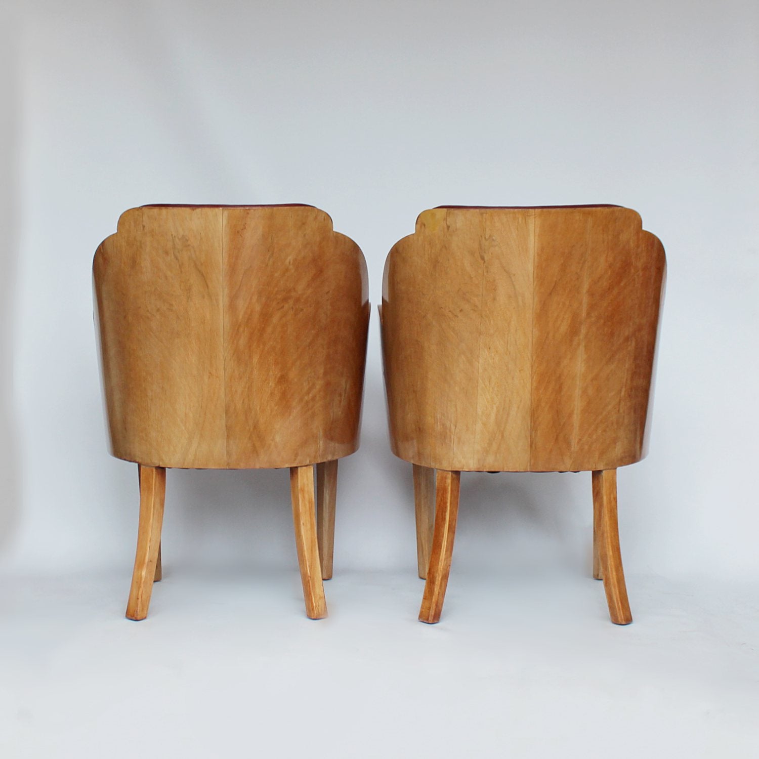 Art Deco Cloud Back Chairs
