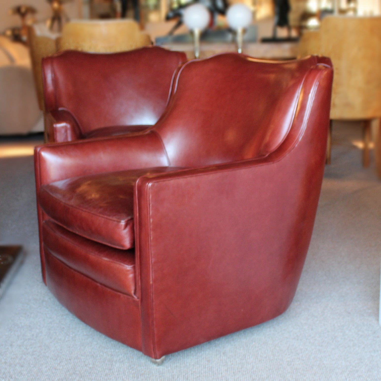 Art Deco Club Chairs