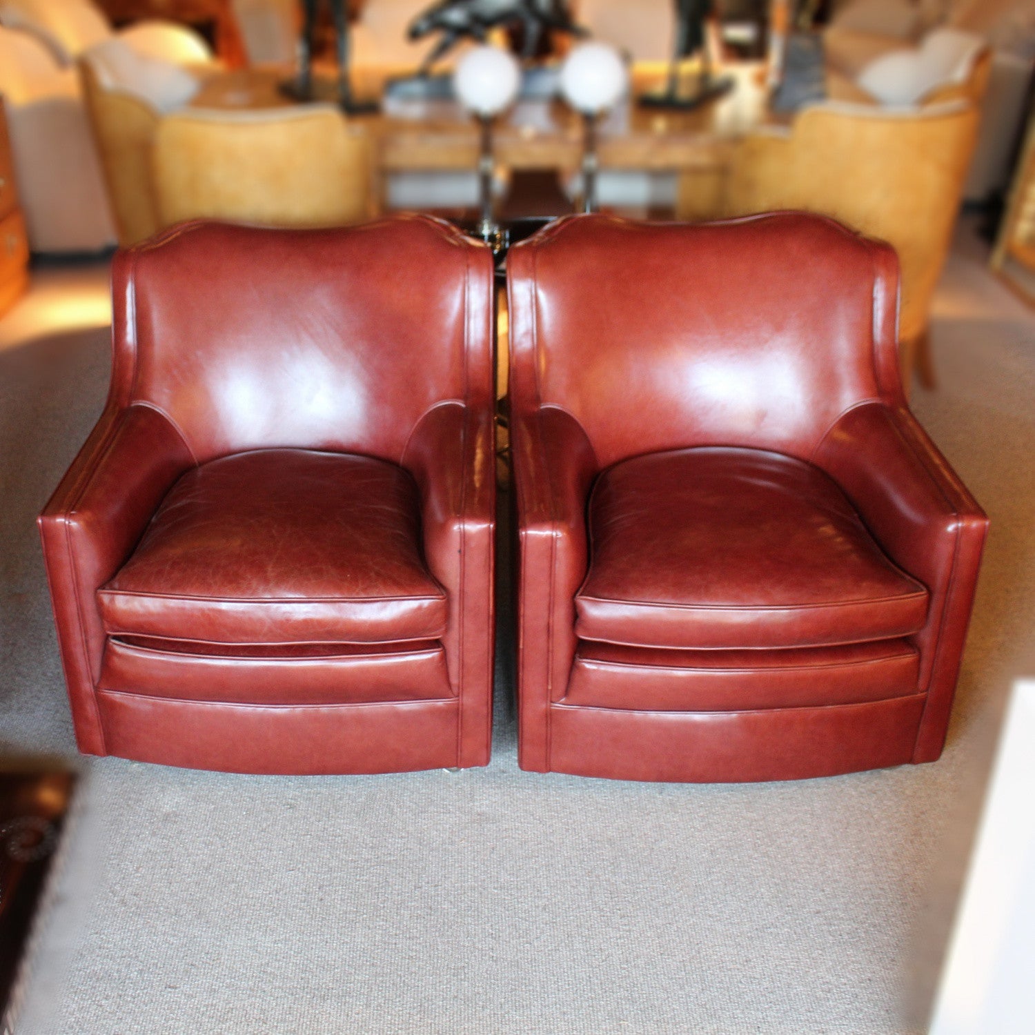 Art Deco Club Chairs