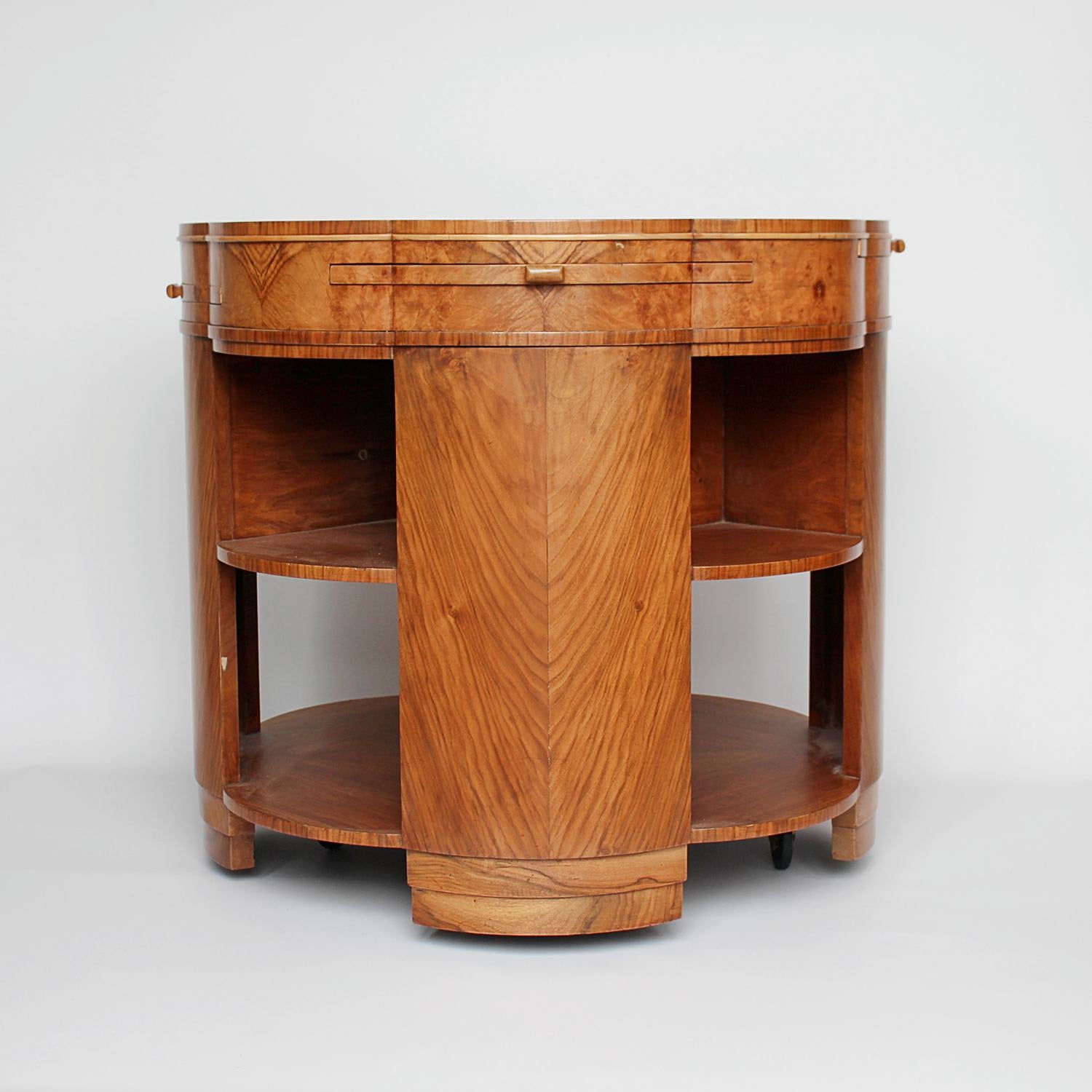 Epstein Art Deco Library Table