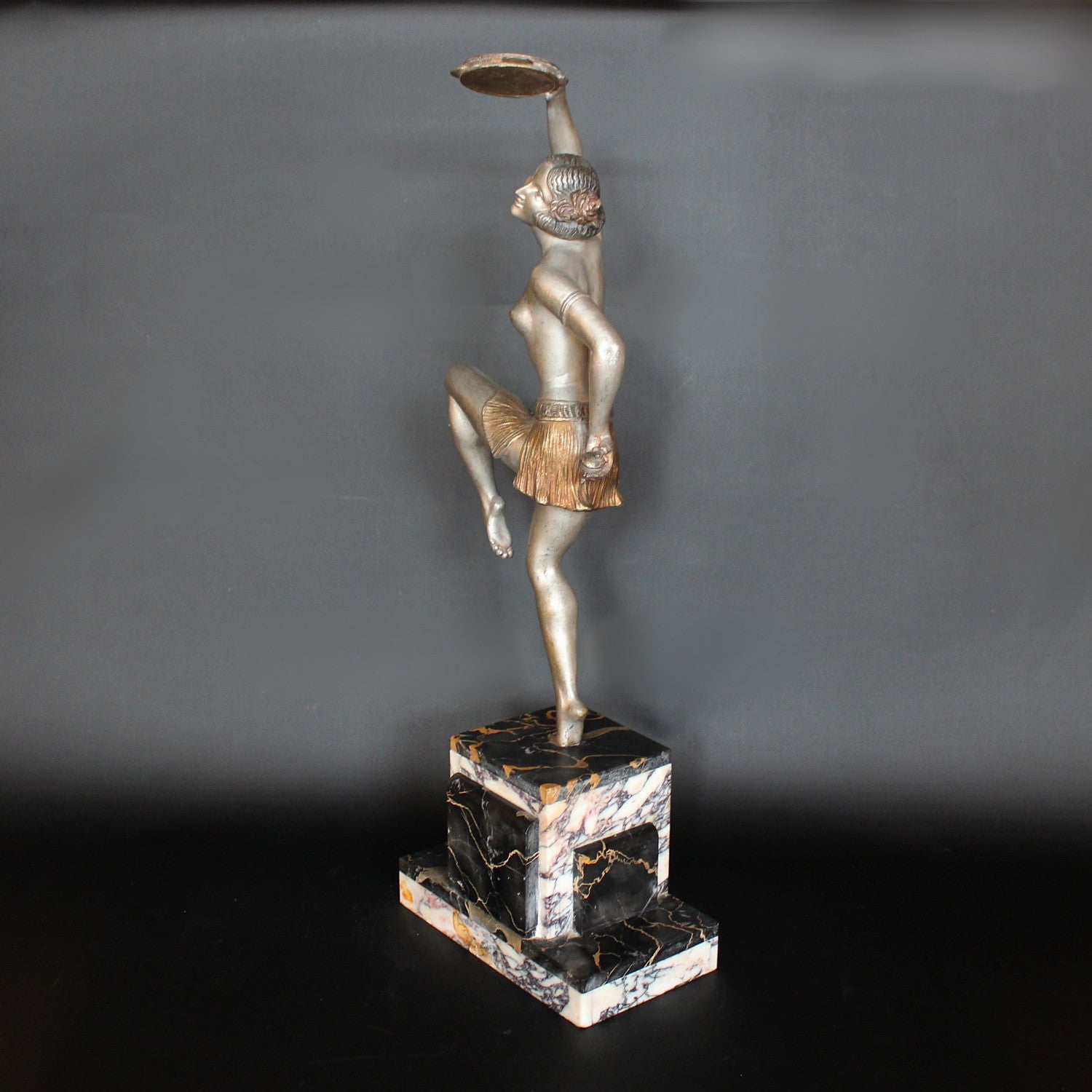 Art Deco Tambourine Dancer