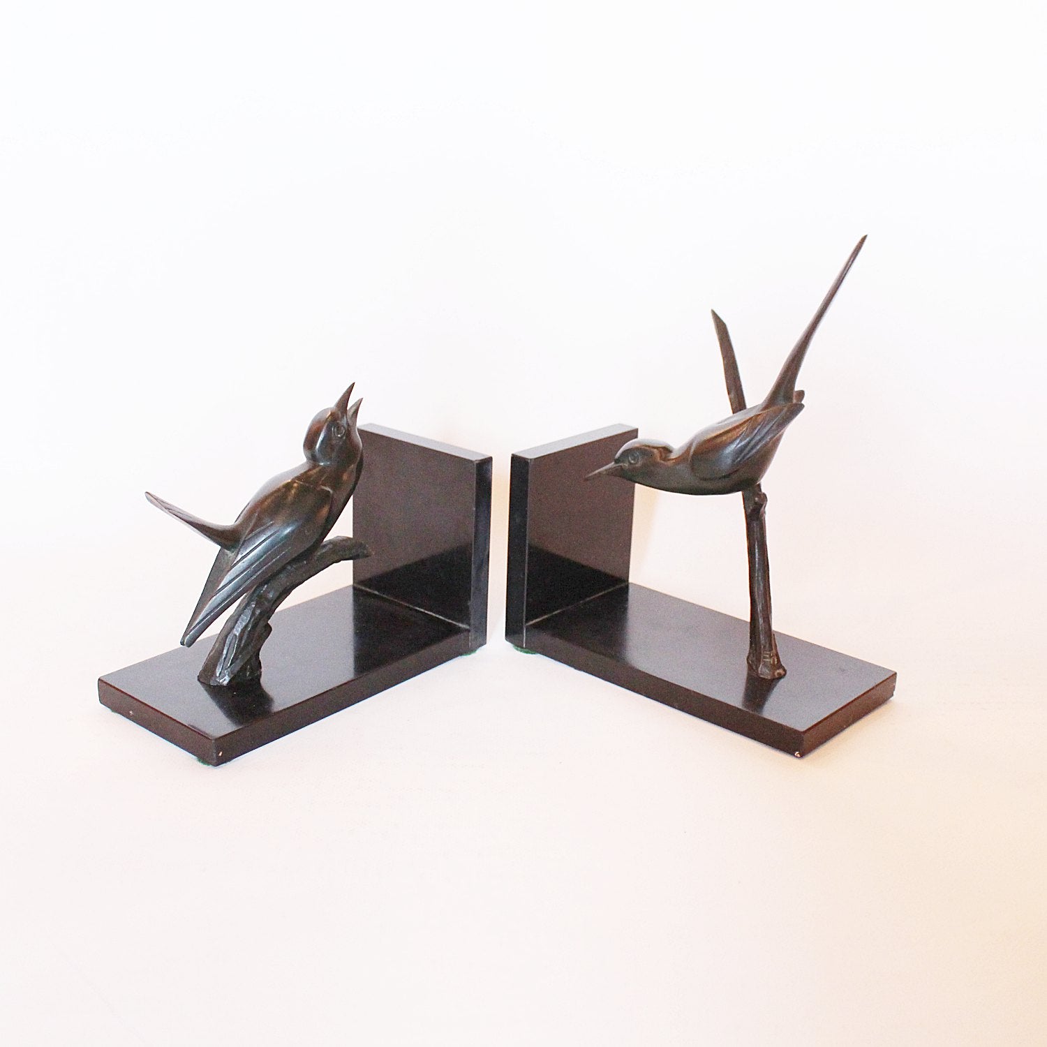 Bronze Bookends