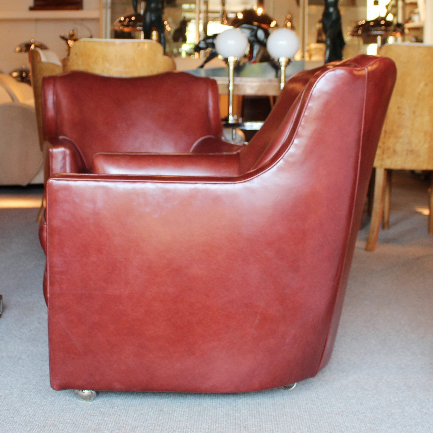 Art Deco Club Chairs