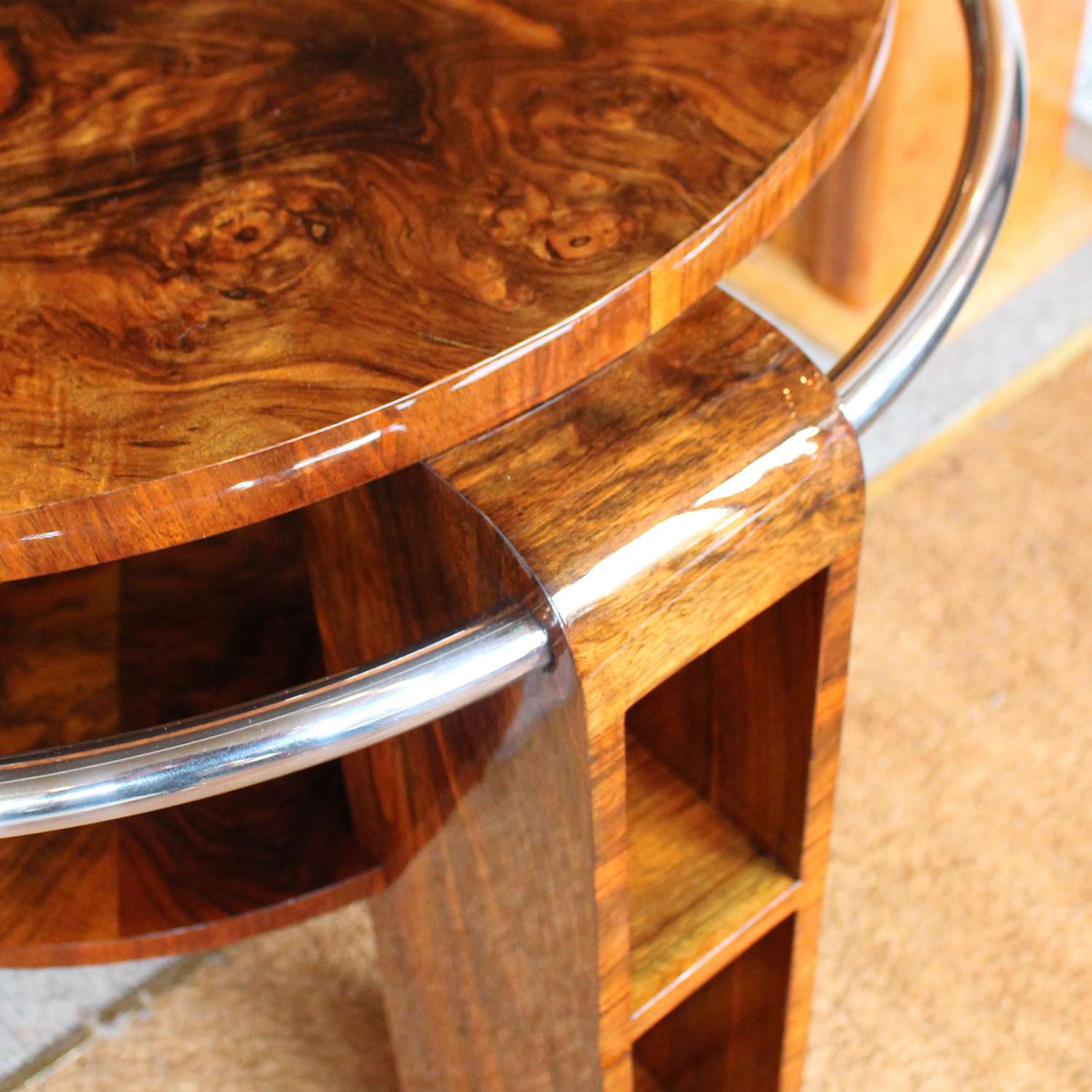 Art Deco Library Table