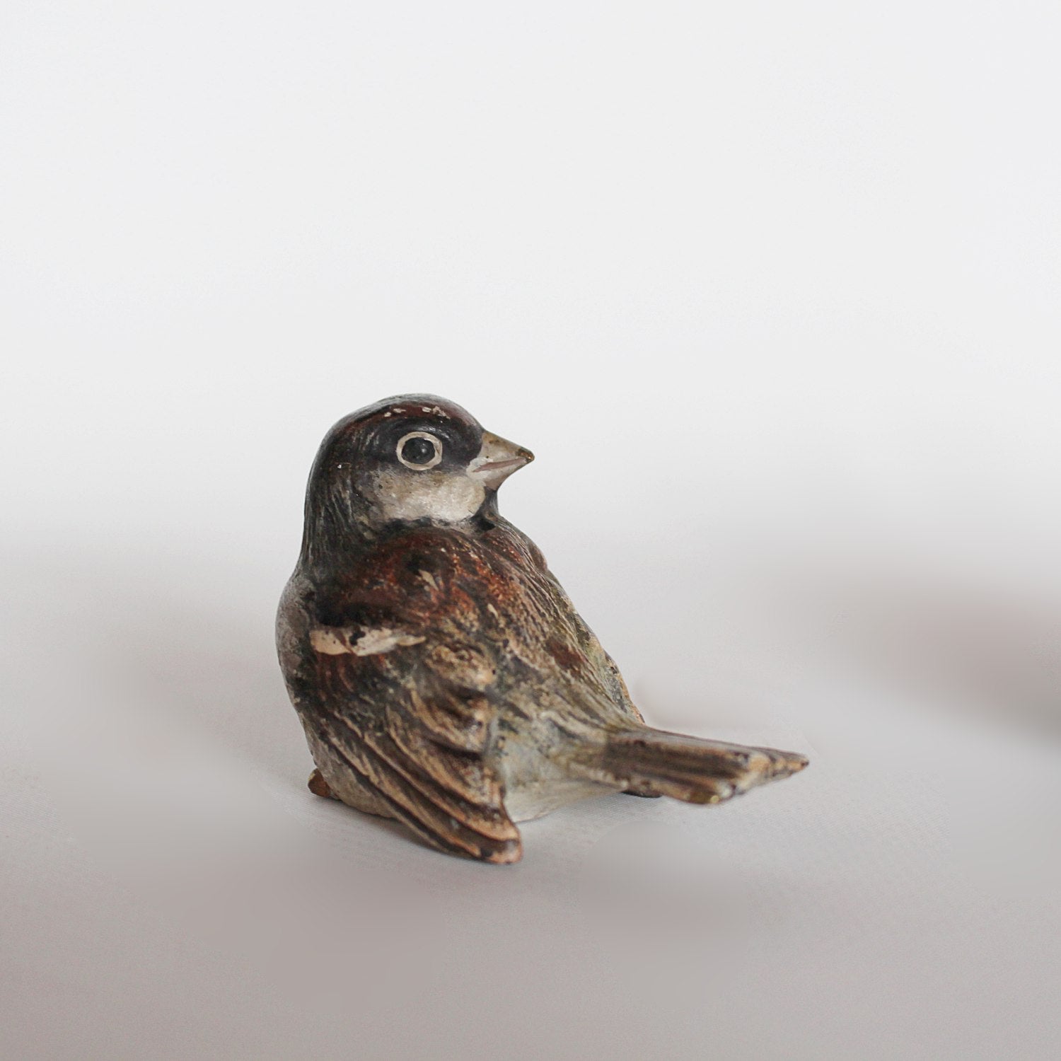 Art Deco small  bronze wrens at Jeroen Markies