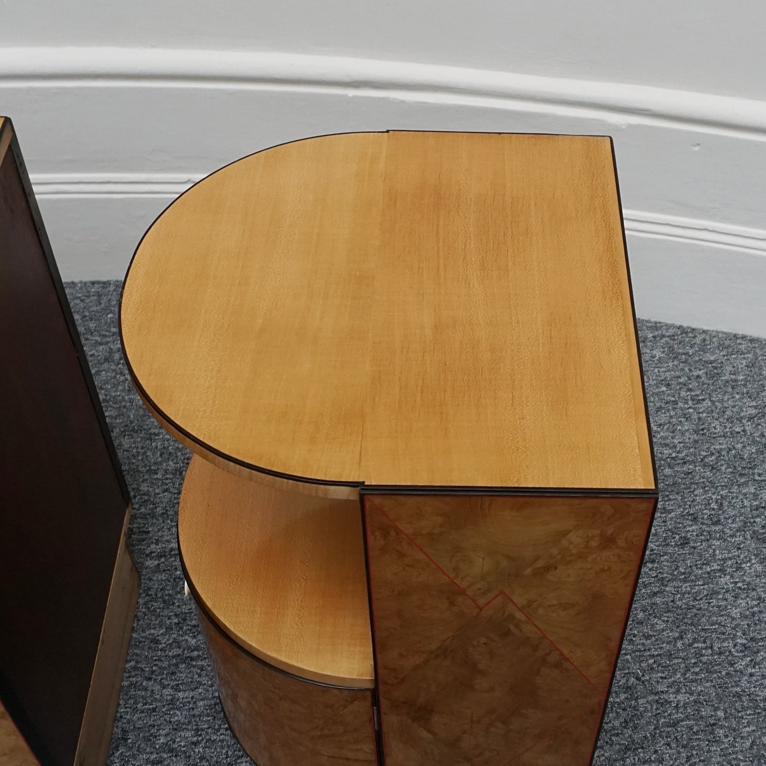 A Pair of Art Deco Bedside Cabinets by James Henry Sellers Circa 1930 English Art Deco - Jeroen Markies Art Deco
