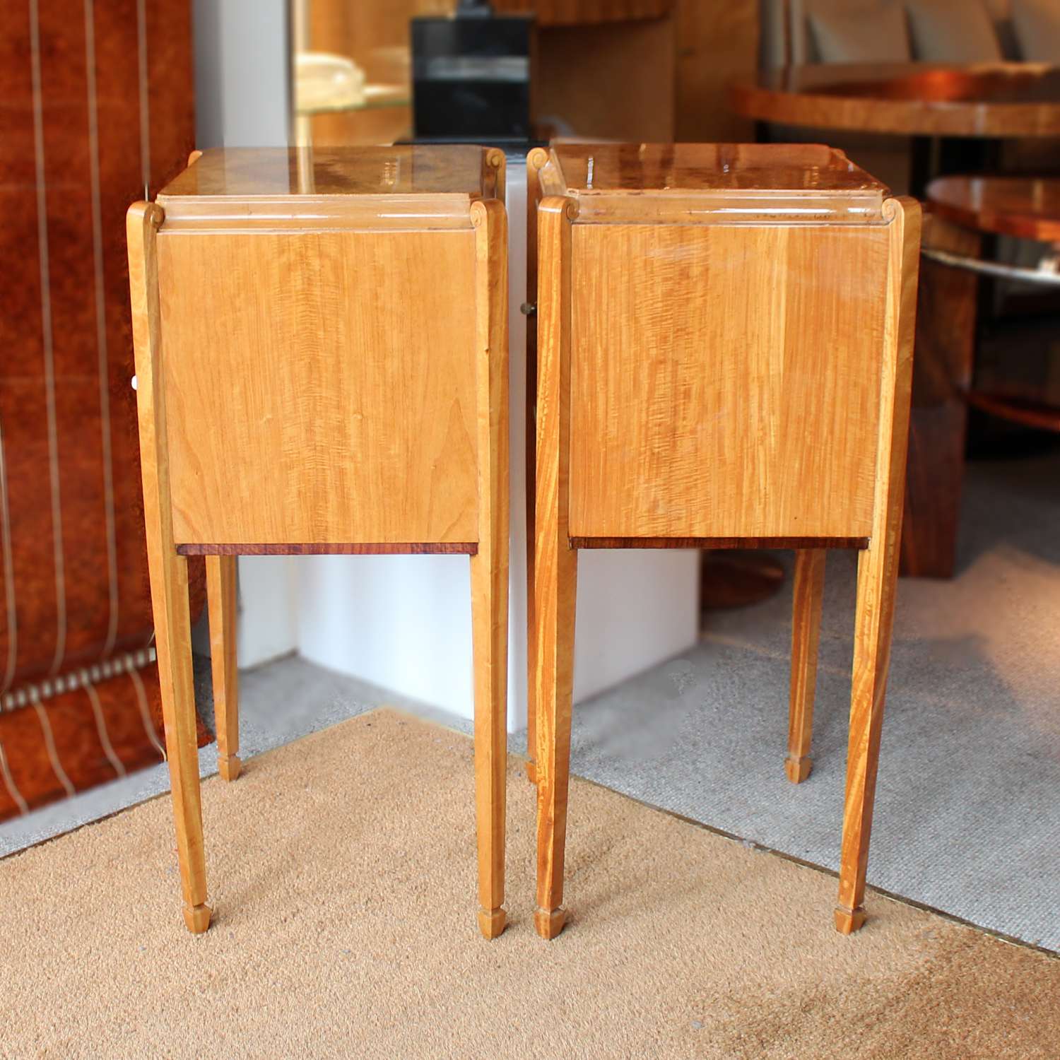 Art Deco Bedside Cabinets