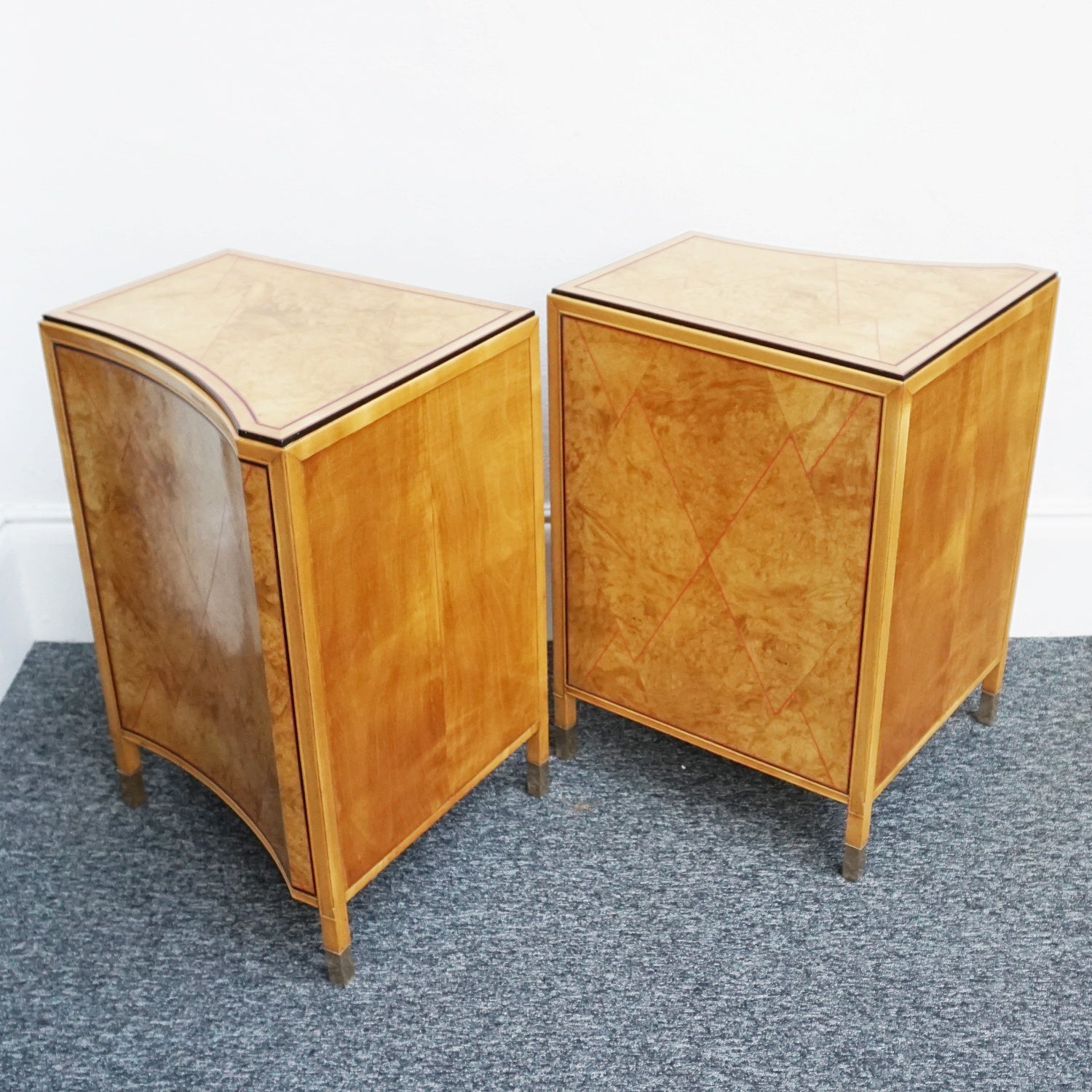 James Henry Sellers Art Deco Pair of Bedside Cabinets - Jeroen Markies Art Deco