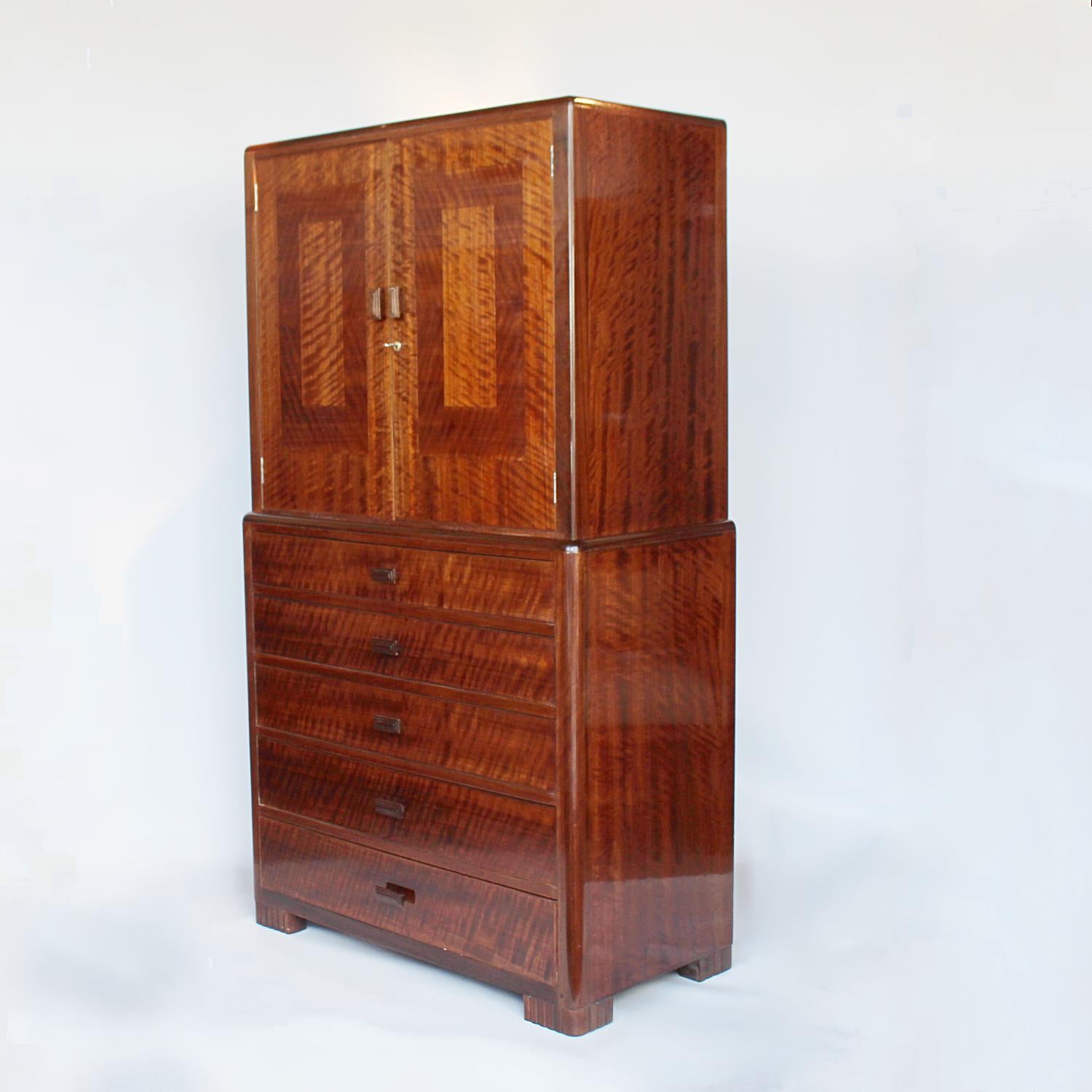 Original Betty Joel Chest with cabinet circa 1930 at Jeroen Markies