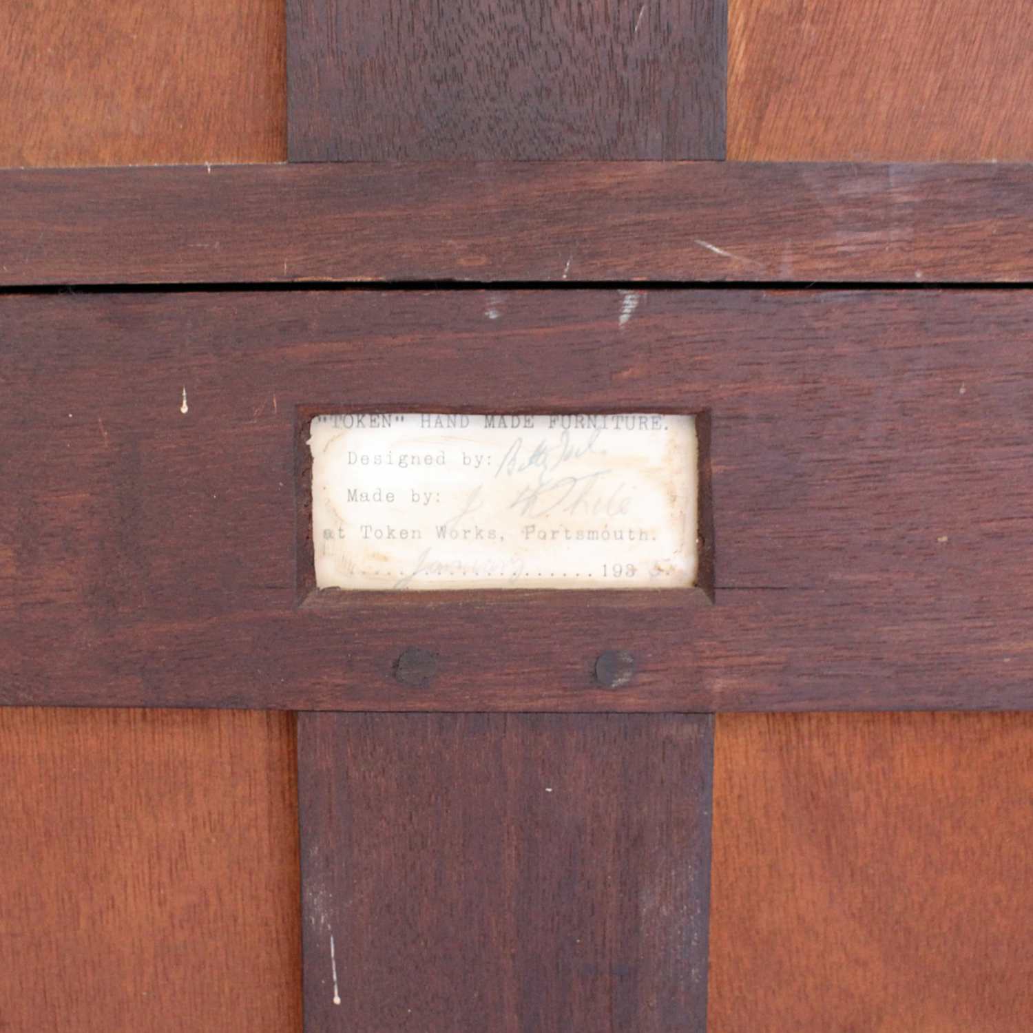 Original Betty Joel Chest with cabinet circa 1930 at Jeroen Markies