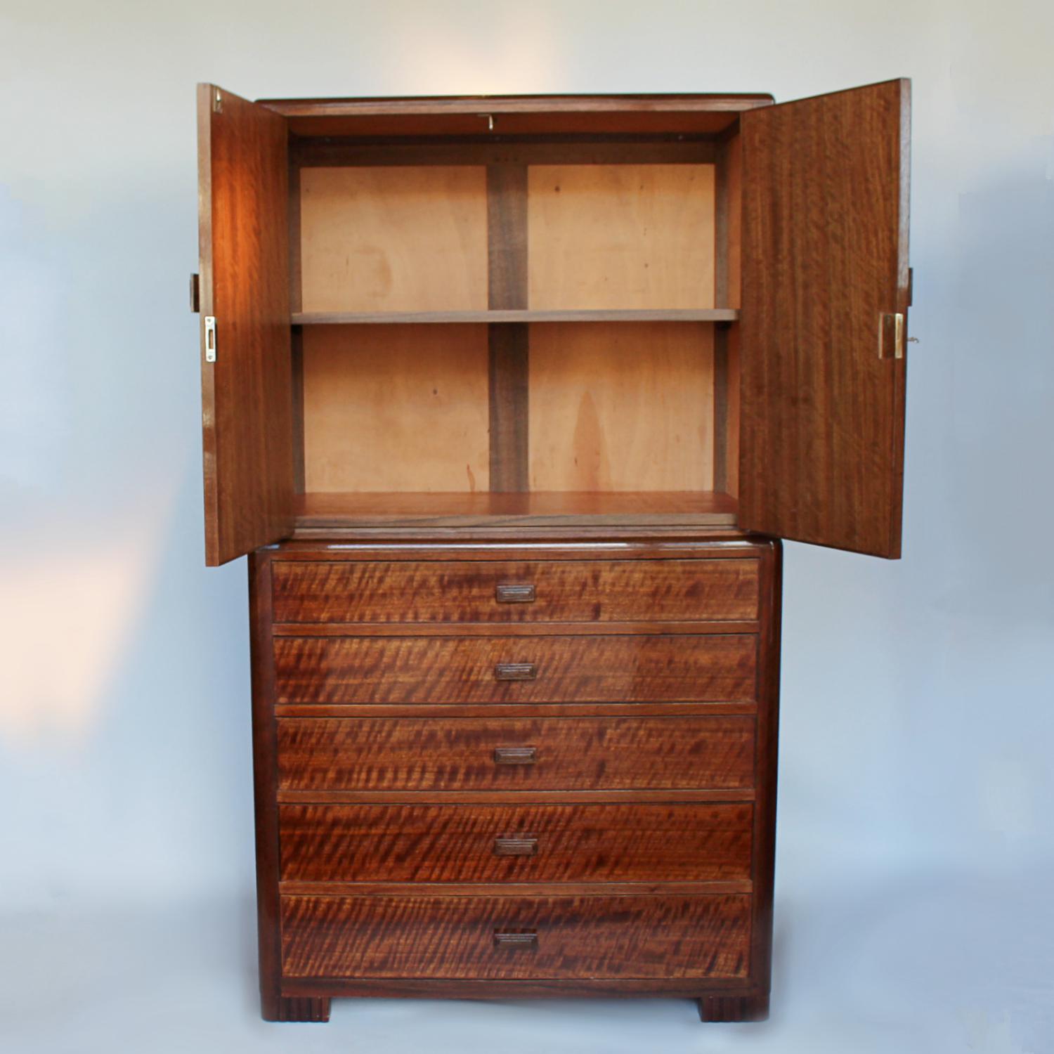 Original Betty Joel Chest with cabinet circa 1930 at Jeroen Markies
