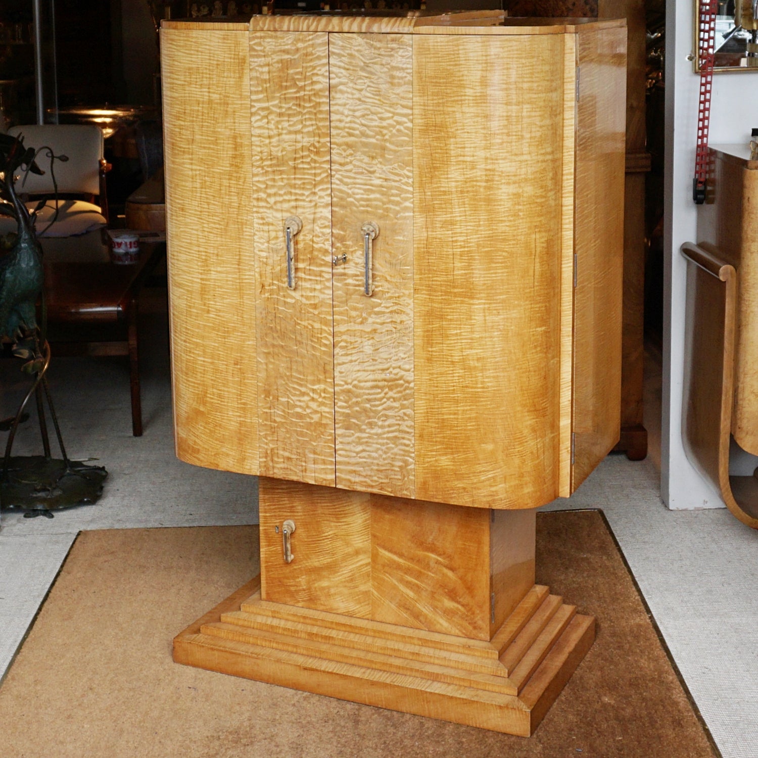 Art Deco Cocktail Cabinet by Hille - Vintage Cocktail Cabinets - Jeroen Markies Art Deco